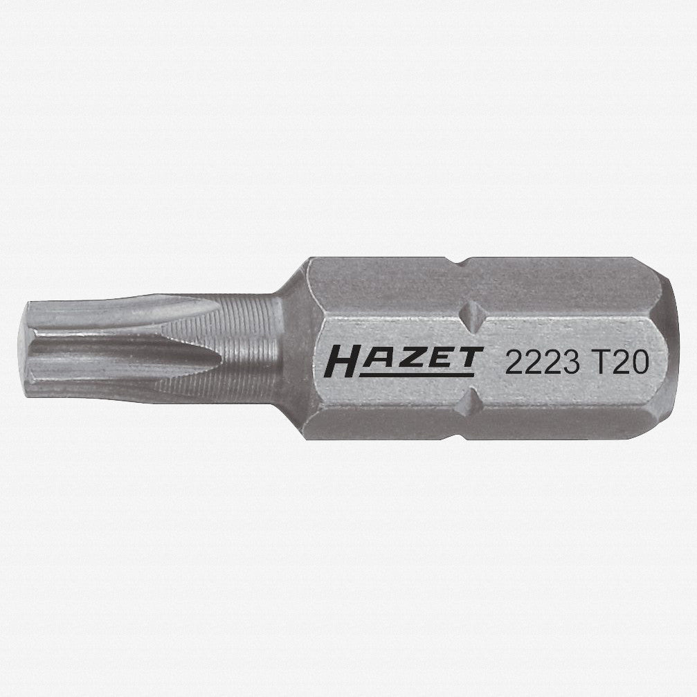 Hazet 2223 - T7 Torx T7 x 25mm Insert Bit - HZ2223-T7 - KC Tool