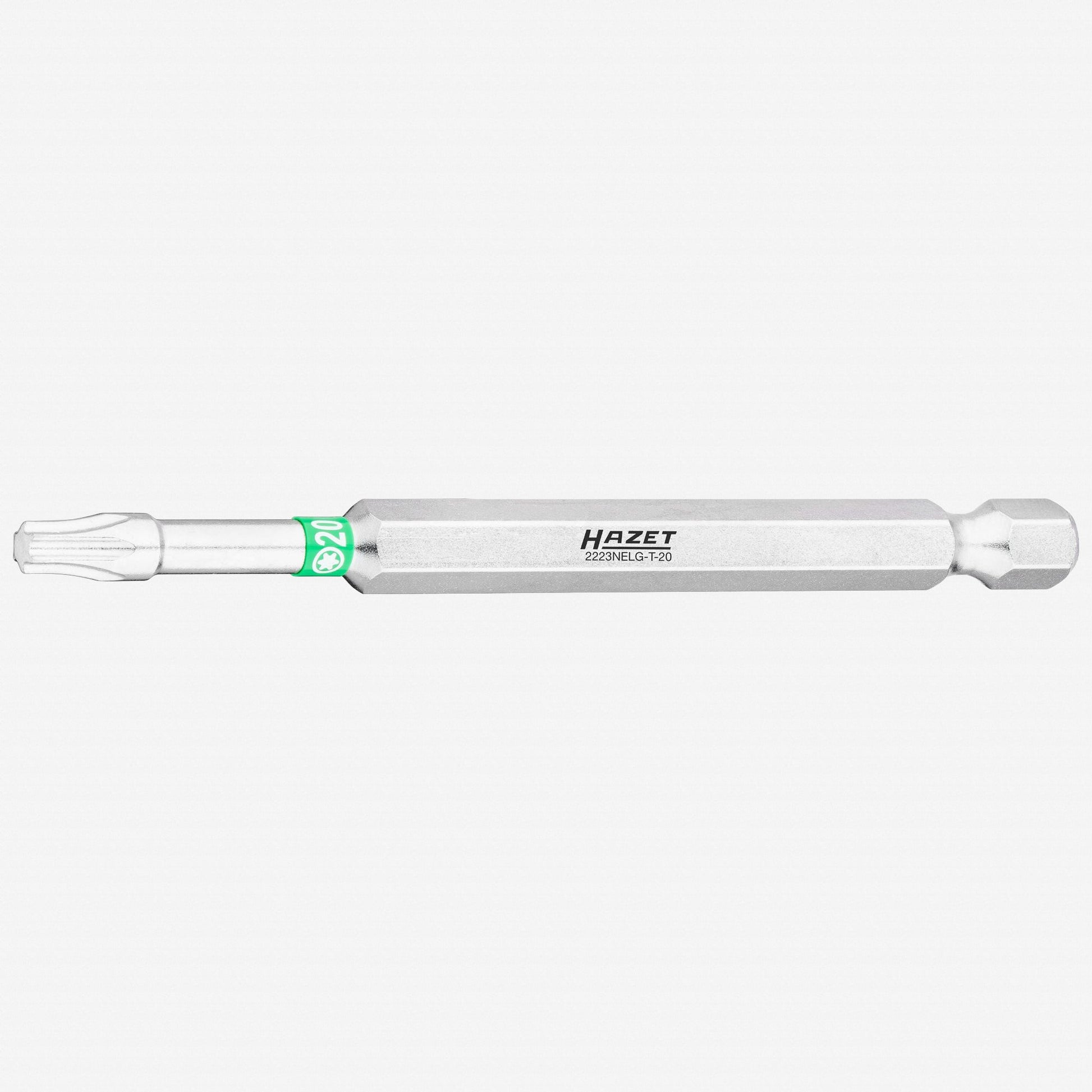 Hazet 2223NELG - T20 Extra - Long TORX® T20 x 89 mm Torsion Bit, 1/4" Drive - HZ2223NELG-T20 - KC Tool