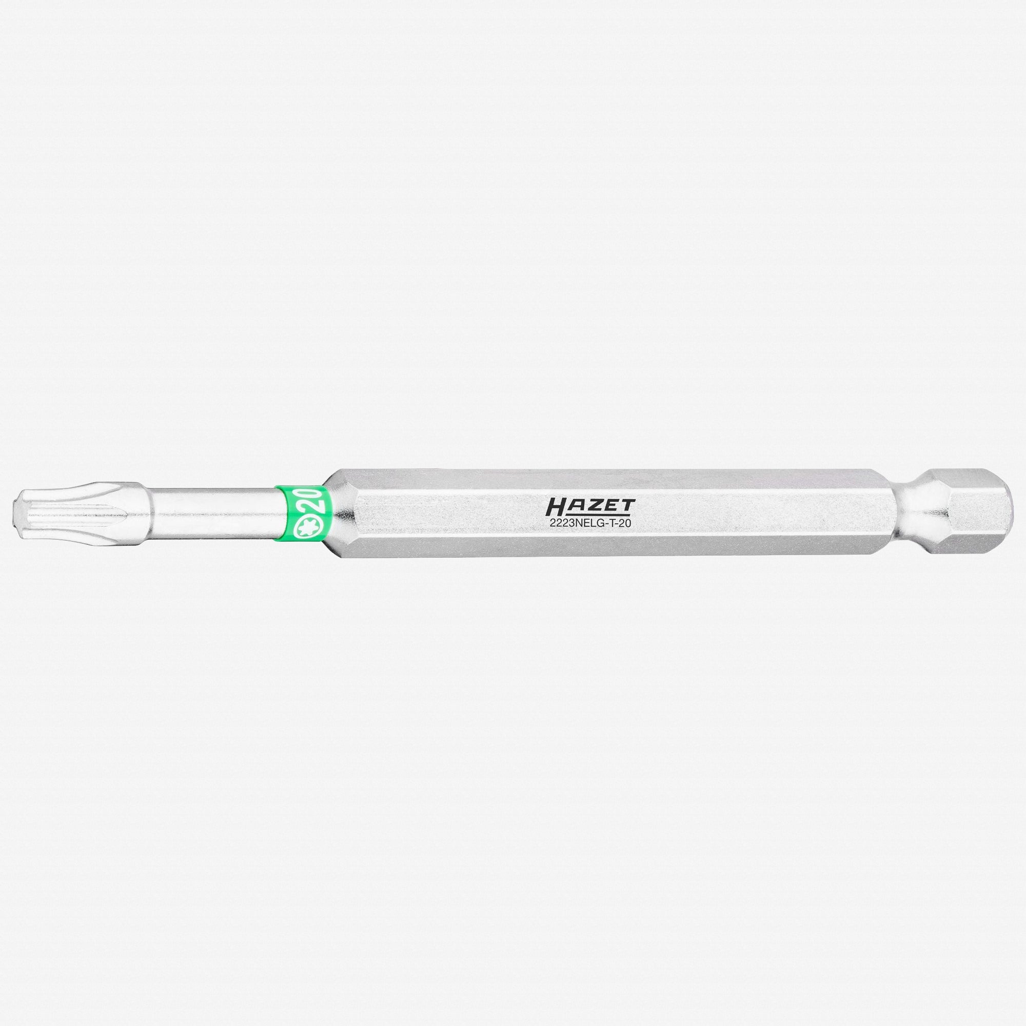 Hazet 2223NELG - T20 Extra - Long TORX® T20 x 89 mm Torsion Bit, 1/4" Drive - HZ2223NELG-T20 - KC Tool