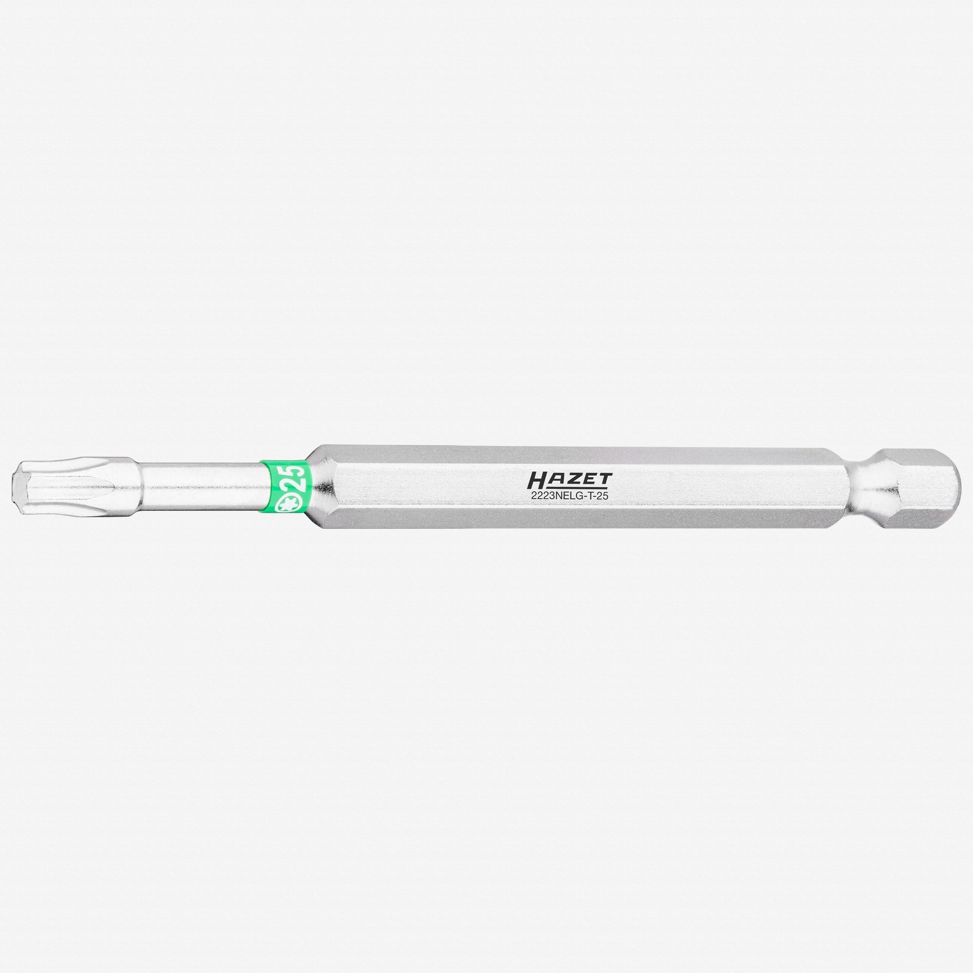 Hazet 2223NELG - T25 Extra - Long TORX® T25 x 89 mm Torsion Bit, 1/4" Drive - HZ2223NELG-T25 - KC Tool