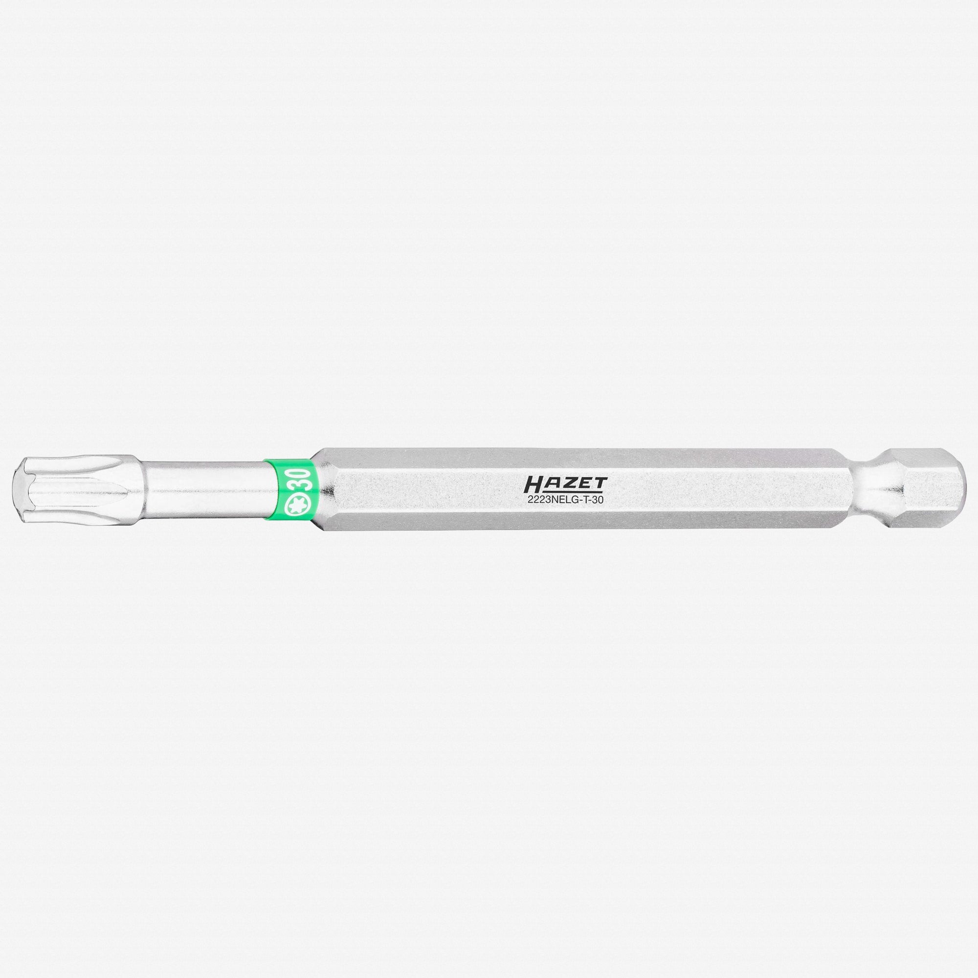 Hazet 2223NELG - T30 Extra - Long TORX® T30 x 89 mm Torsion Bit, 1/4" Drive - HZ2223NELG-T30 - KC Tool