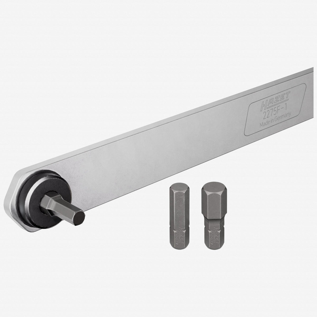 Hazet 2275F-1/4 Bitholding Pedal Wrench Set, 4 PIeces - HZ2275F-1/4 - KC Tool