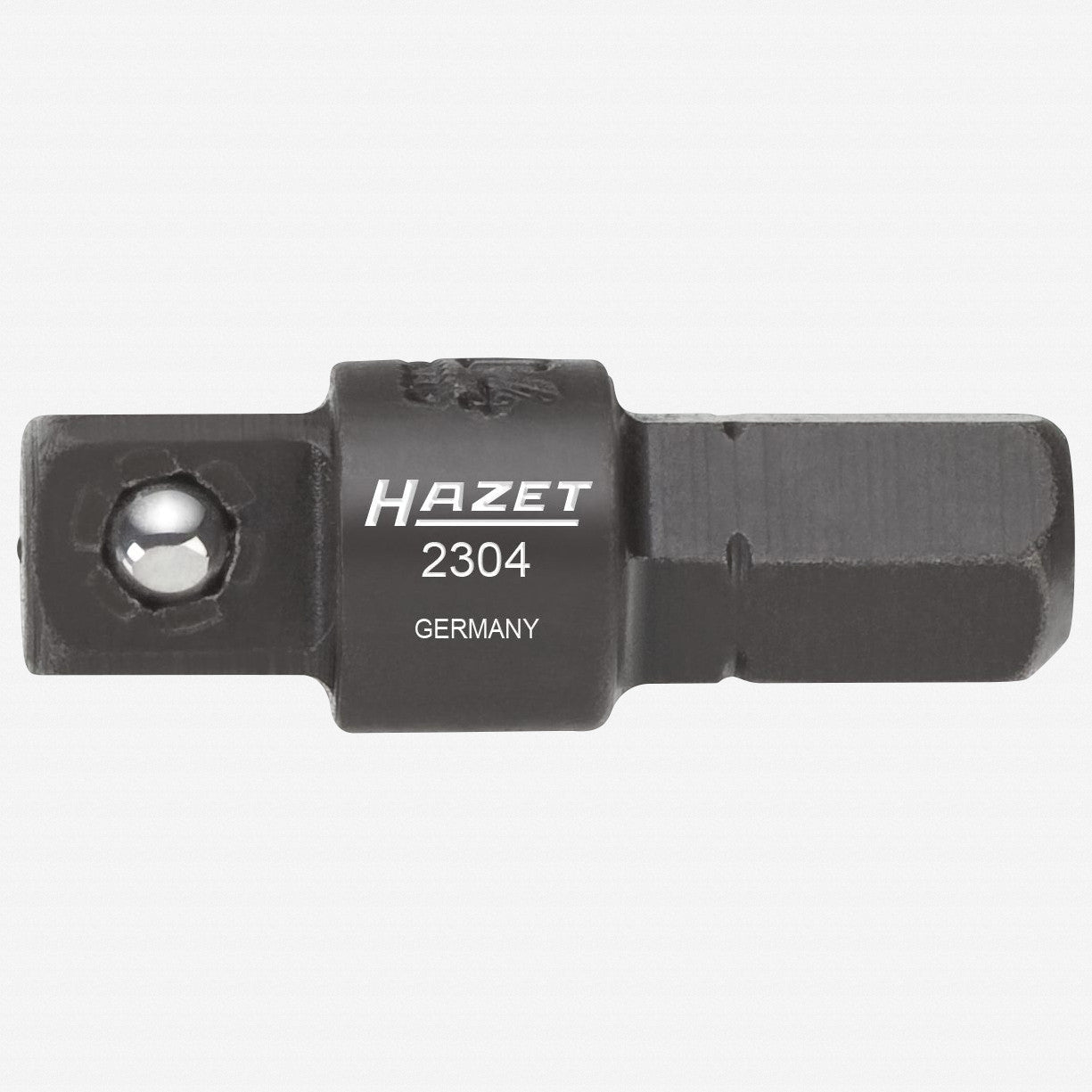 Hazet 2304 1/4" hex male to 1/4" square male Adapter - HZ2304 - KC Tool