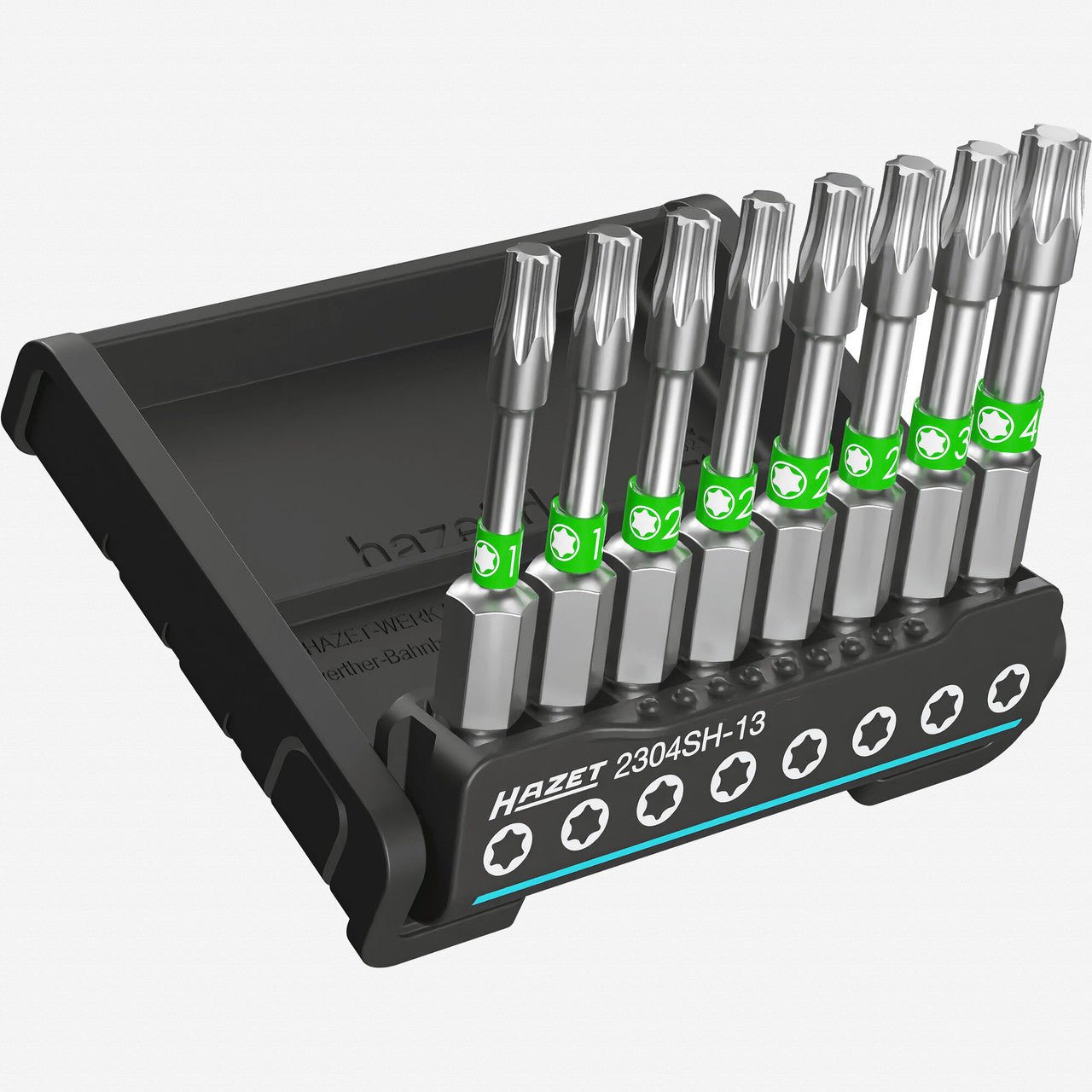 Hazet 2304SH - 13 SmartHolder Torx Bit Set, Long, 8 Pieces - HZ2304SH-13 - KC Tool