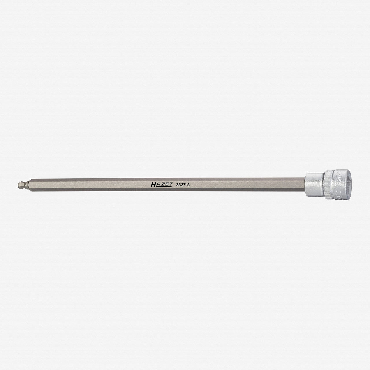 Hazet 2527 - 5 5mm Hex Ball - head screwdriver socket - HZ2527-5 - KC Tool