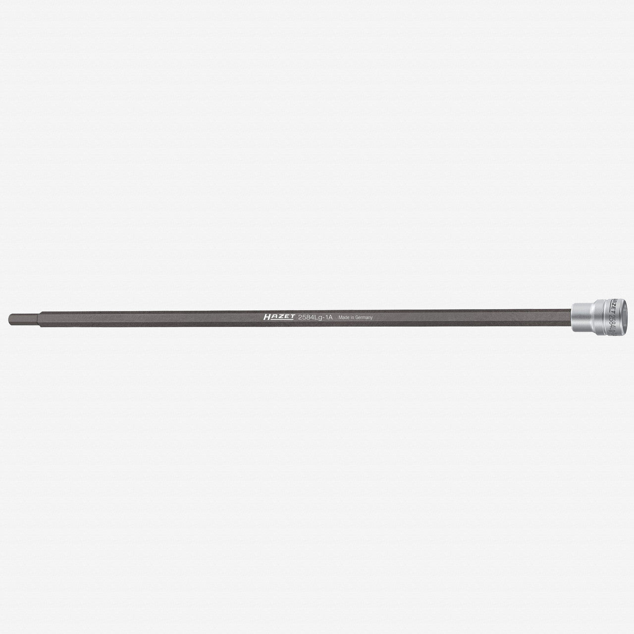 Hazet 2584LG - 1A Drive Shaft Hex Bit Socket, 3/8" Drive, 6.0 x 332mm - HZ2584LG-1A - KC Tool