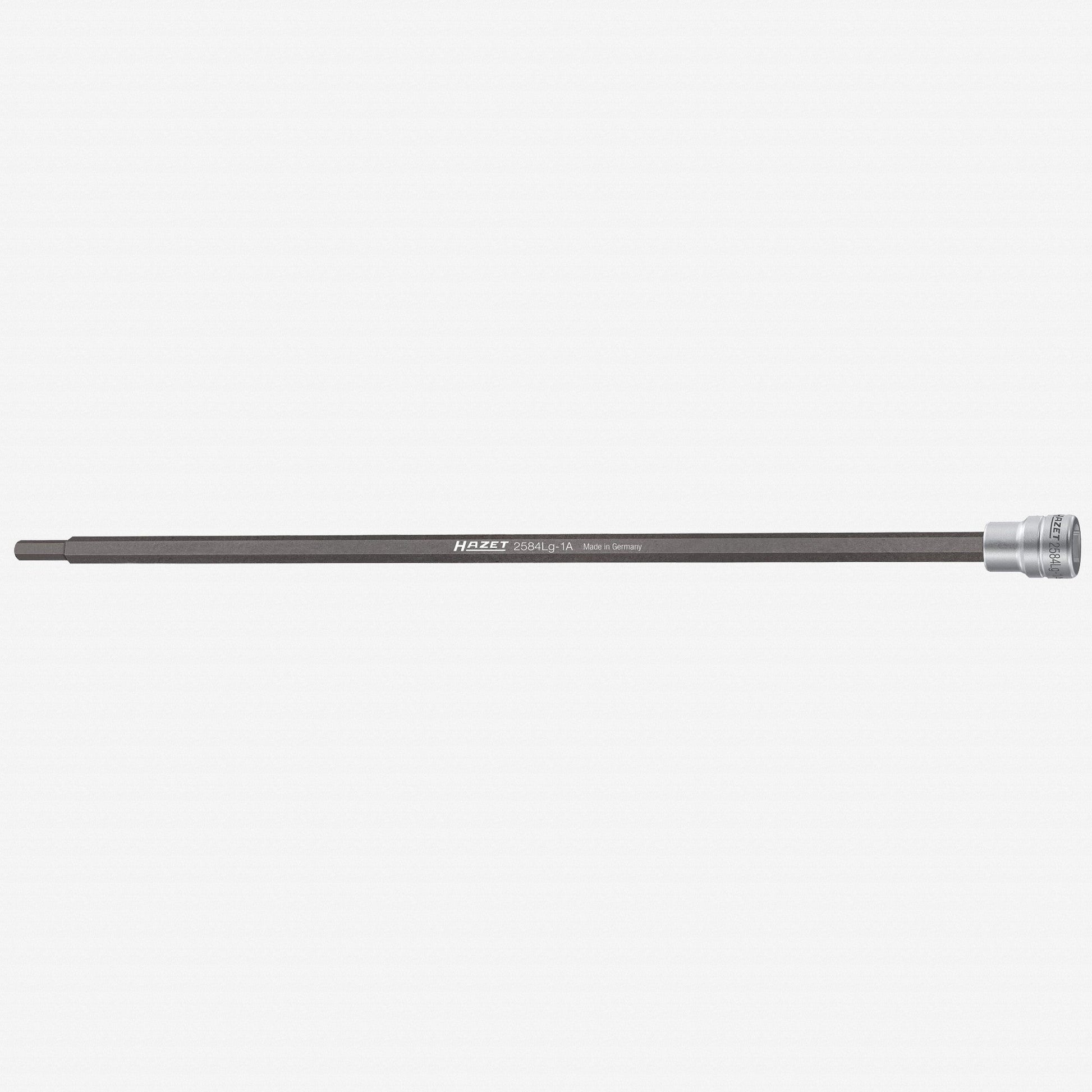 Hazet 2584LG-1A Drive Shaft Hex Bit Socket, 3/8" Drive, 6.0 x 332mm - HZ2584LG-1A - KC Tool