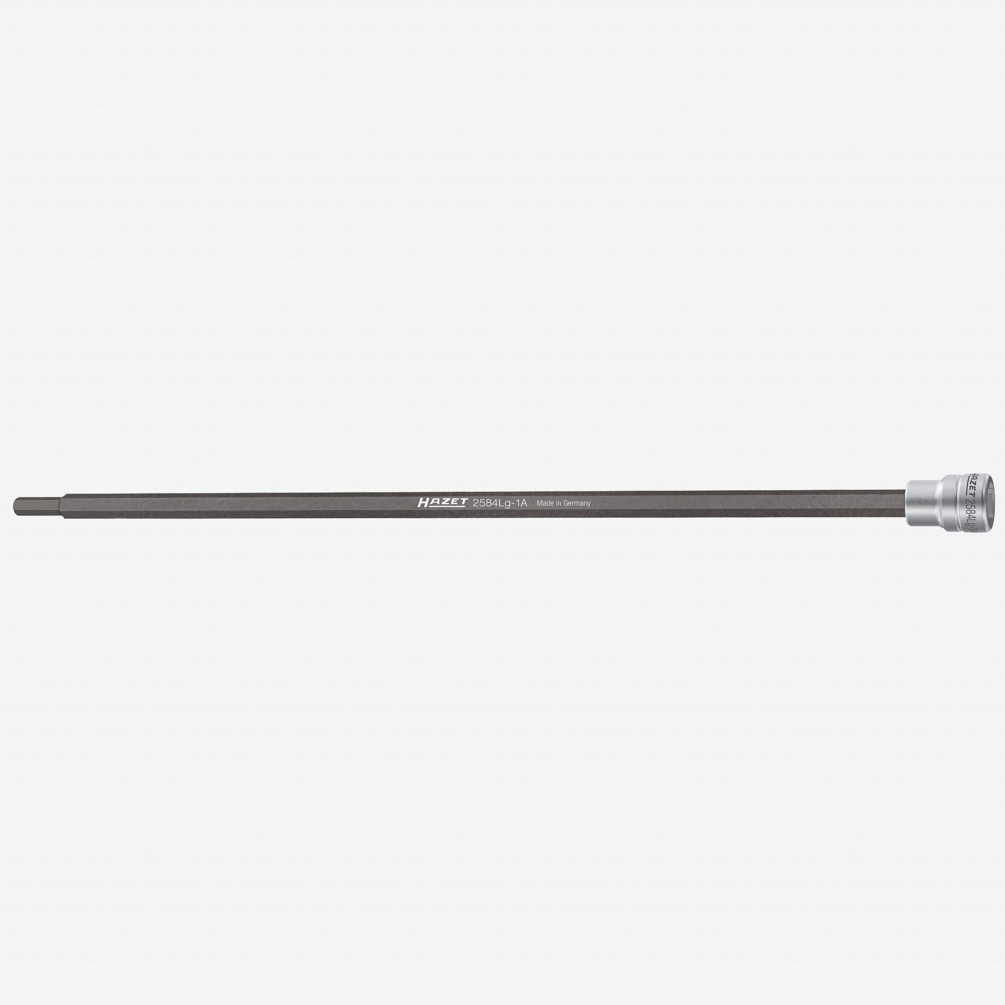 Hazet 2584LG-1A Drive Shaft Hex Bit Socket, 3/8" Drive, 6.0 x 332mm - HZ2584LG-1A - KC Tool