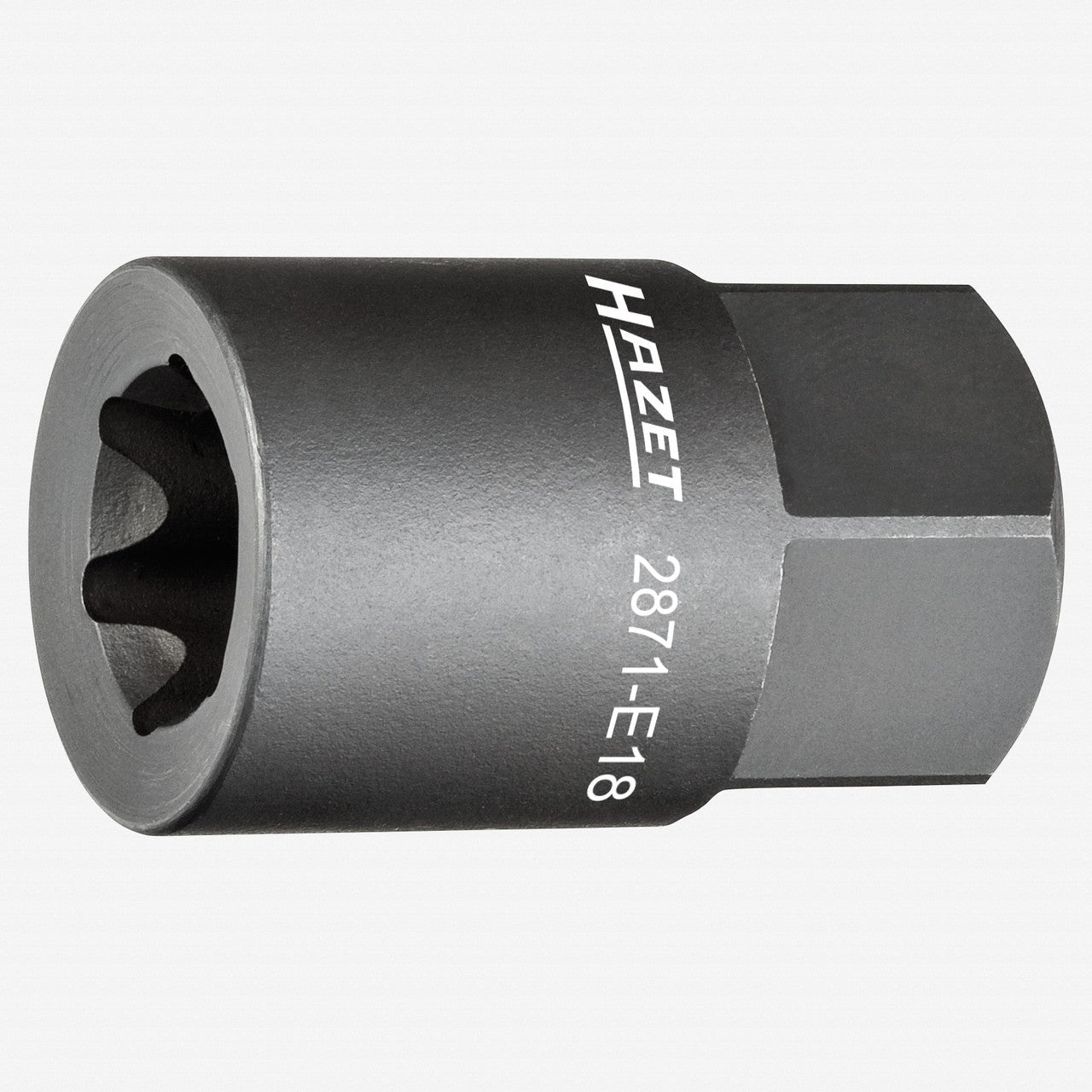 Hazet 2871 - E18 External Torx Brake Caliper Socket, Size E18, 22mm Drive - HZ2871-E18 - KC Tool