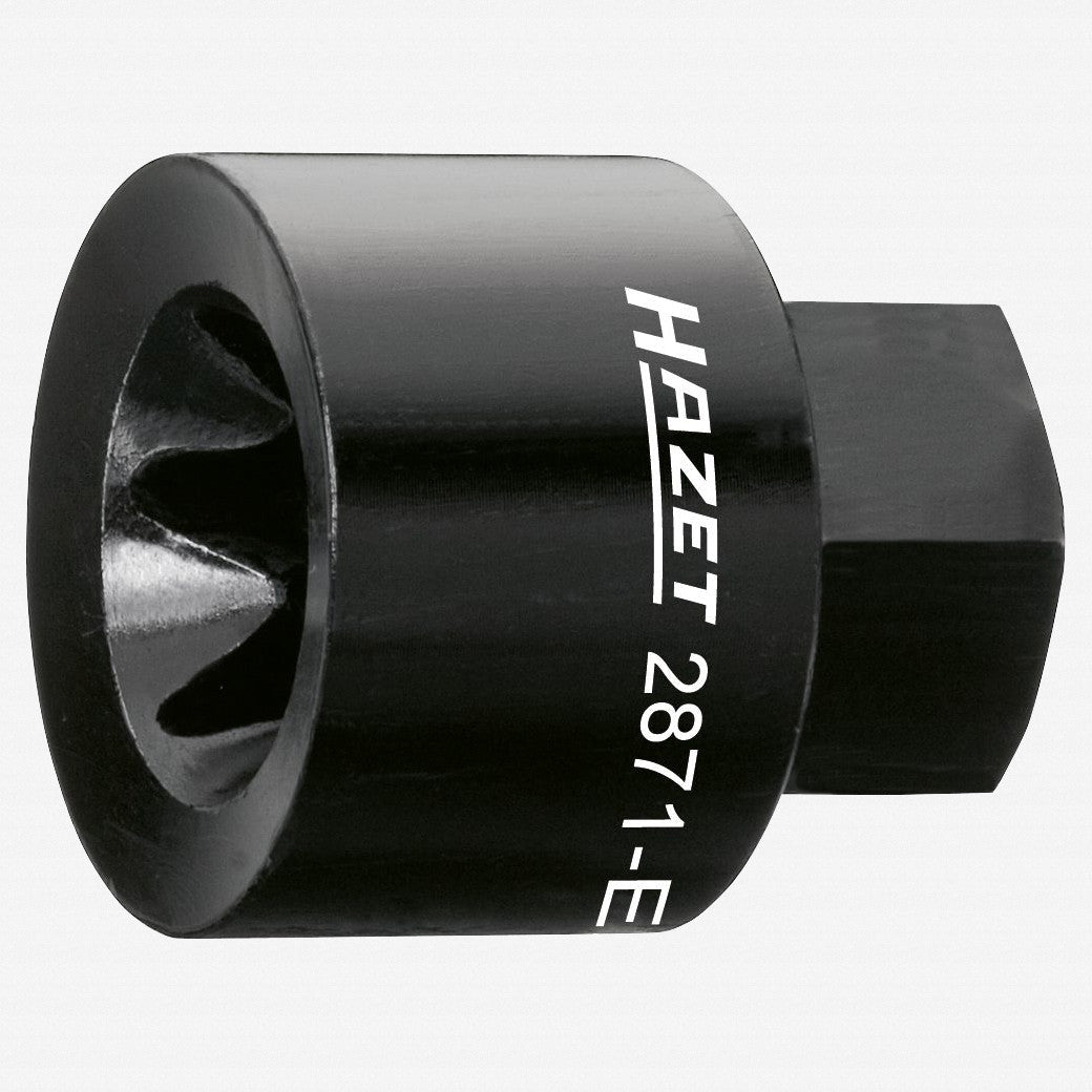 Hazet 2871 - E24 External Torx Brake Caliper Socket, Size E24, 22mm Drive - HZ2871-E24 - KC Tool