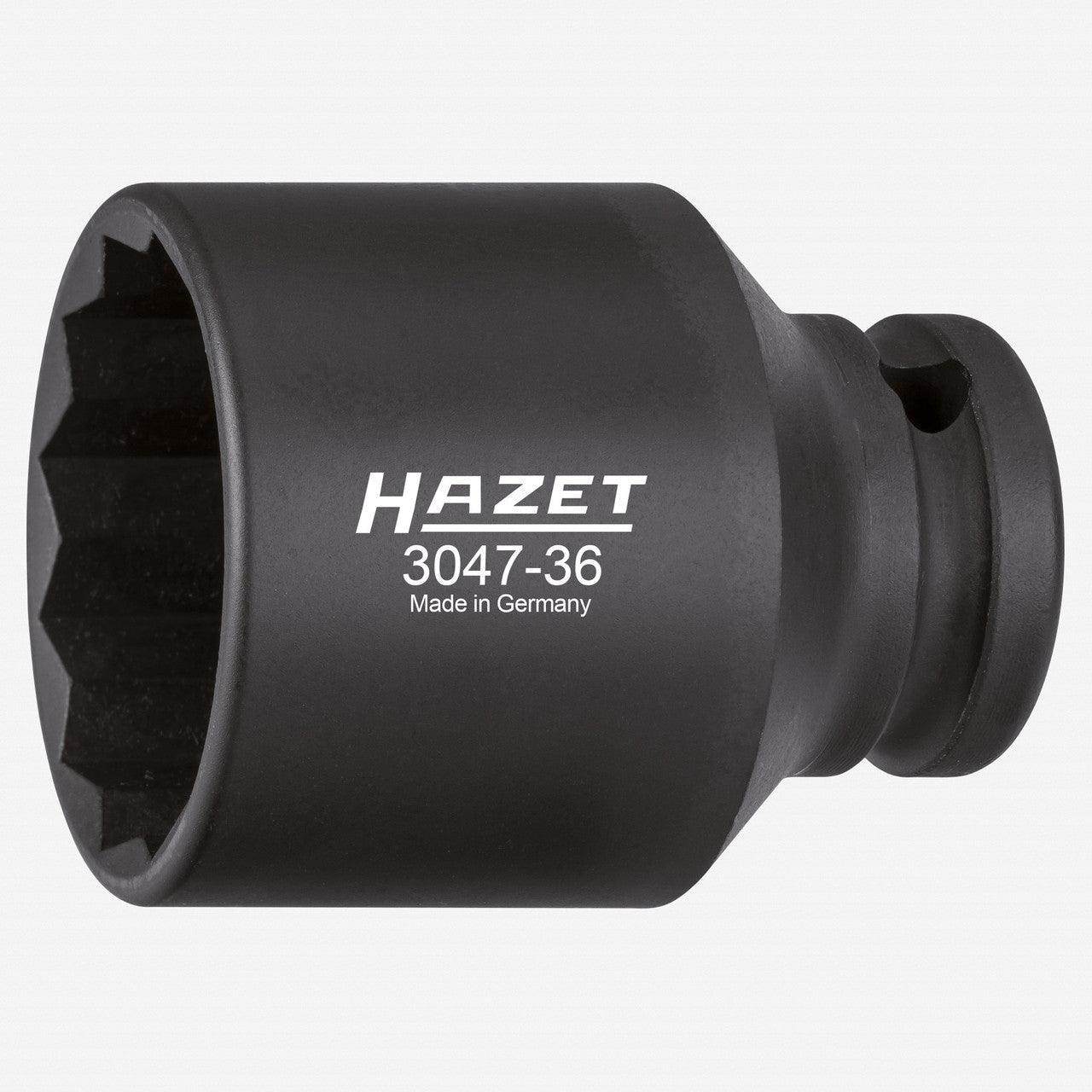 Hazet 3047-36 Impact socket (12-point) 36mm - thin wall - HZ3047-36 - KC Tool
