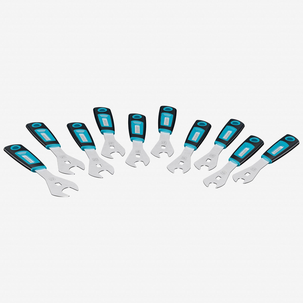 Hazet 450F/10 Cone Wrench Set, 10 Pieces - HZ450F/10 - KC Tool