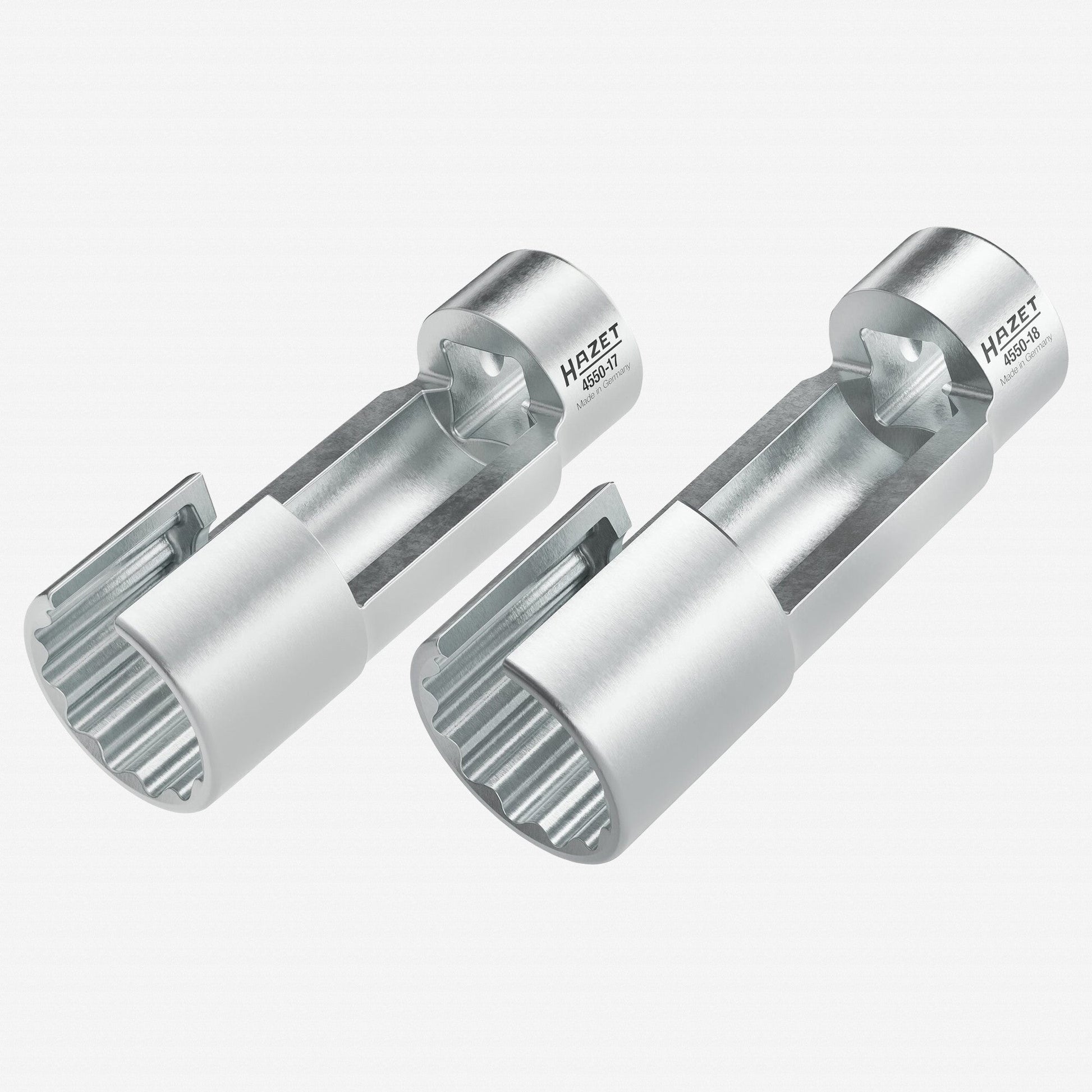Hazet 4550-1718/2 Injection Line Socket Set, 3/8" Drive, 2 Pieces - HZ4550-1718/2 - KC Tool
