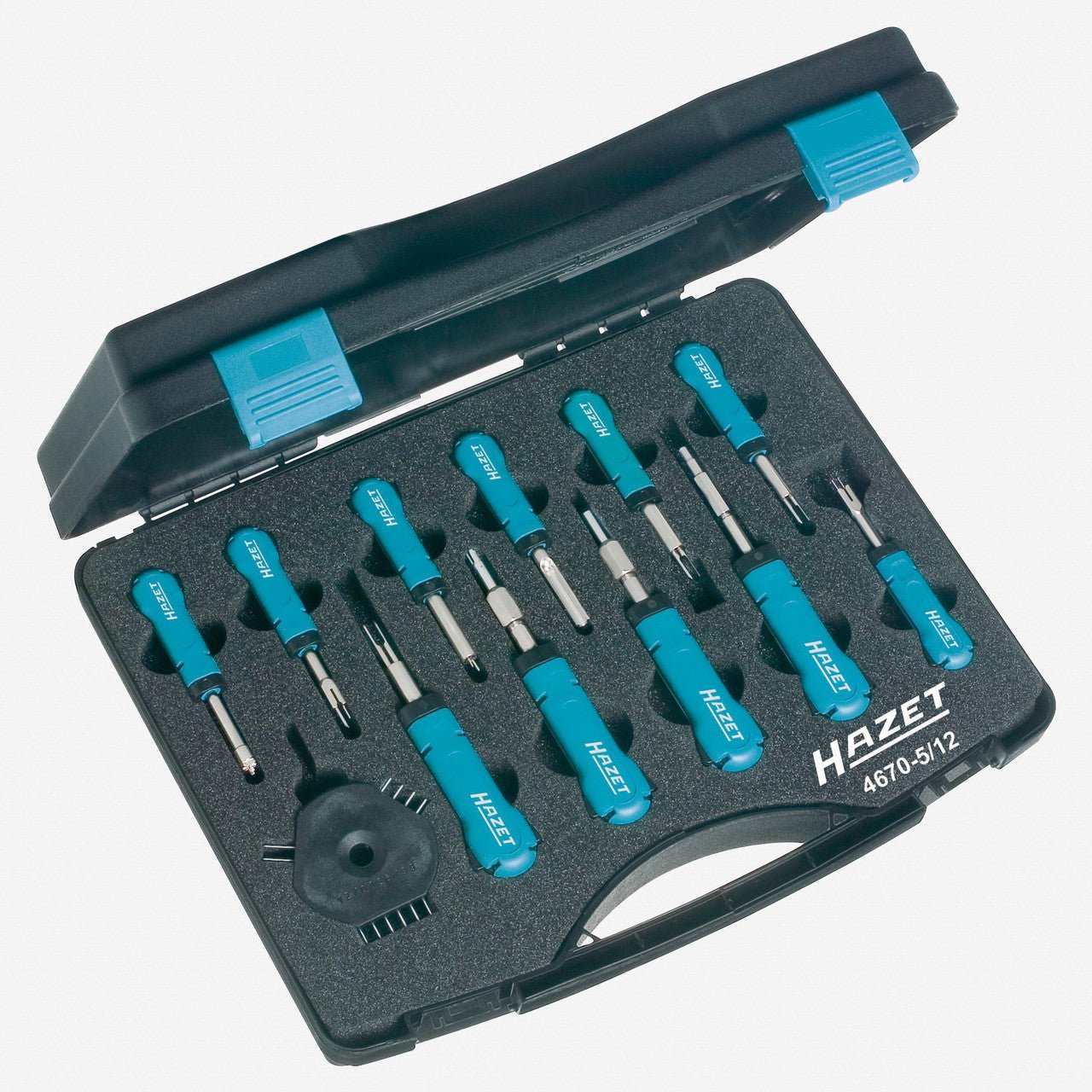 Hazet 4670 - 5/12 SYSTEM cable release tool assortment - HZ4670-5/12 - KC Tool