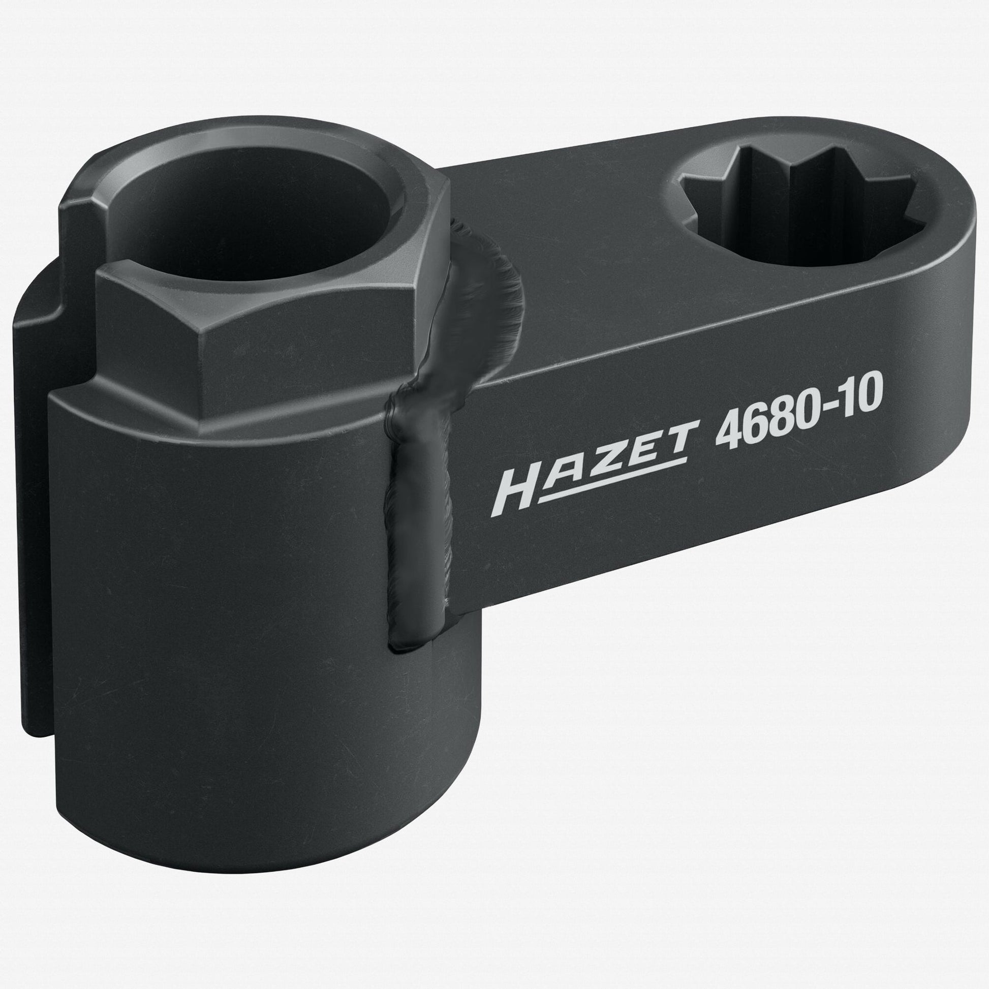 Hazet 4680 - 10 Exhaust Probe Socket, 1/2" Double Square to 20 mm Outside Hex - HZ4680-10 - KC Tool