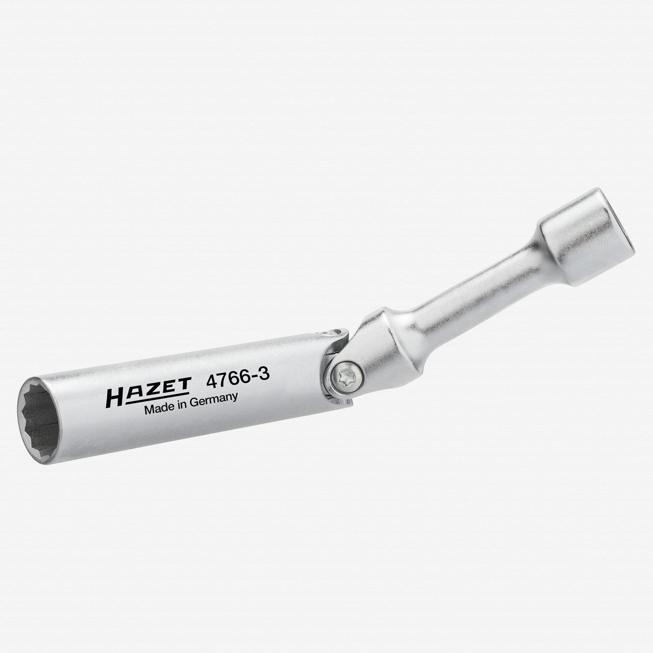 Hazet 4766 - 3 Spark Plug Wrench, Hinged Design, 14 mm - HZ4766-3 - KC Tool