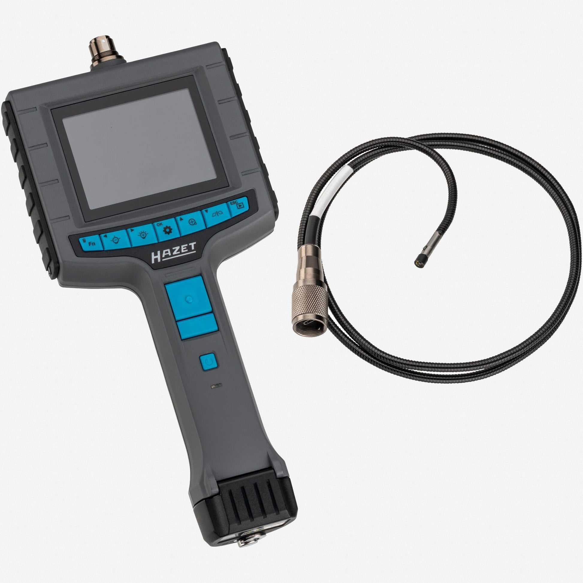 Hazet 4812-11/5FS HD Borescope Set with Front and Side Camera, 4.9 mm - HZ4812-11/5FS - KC Tool