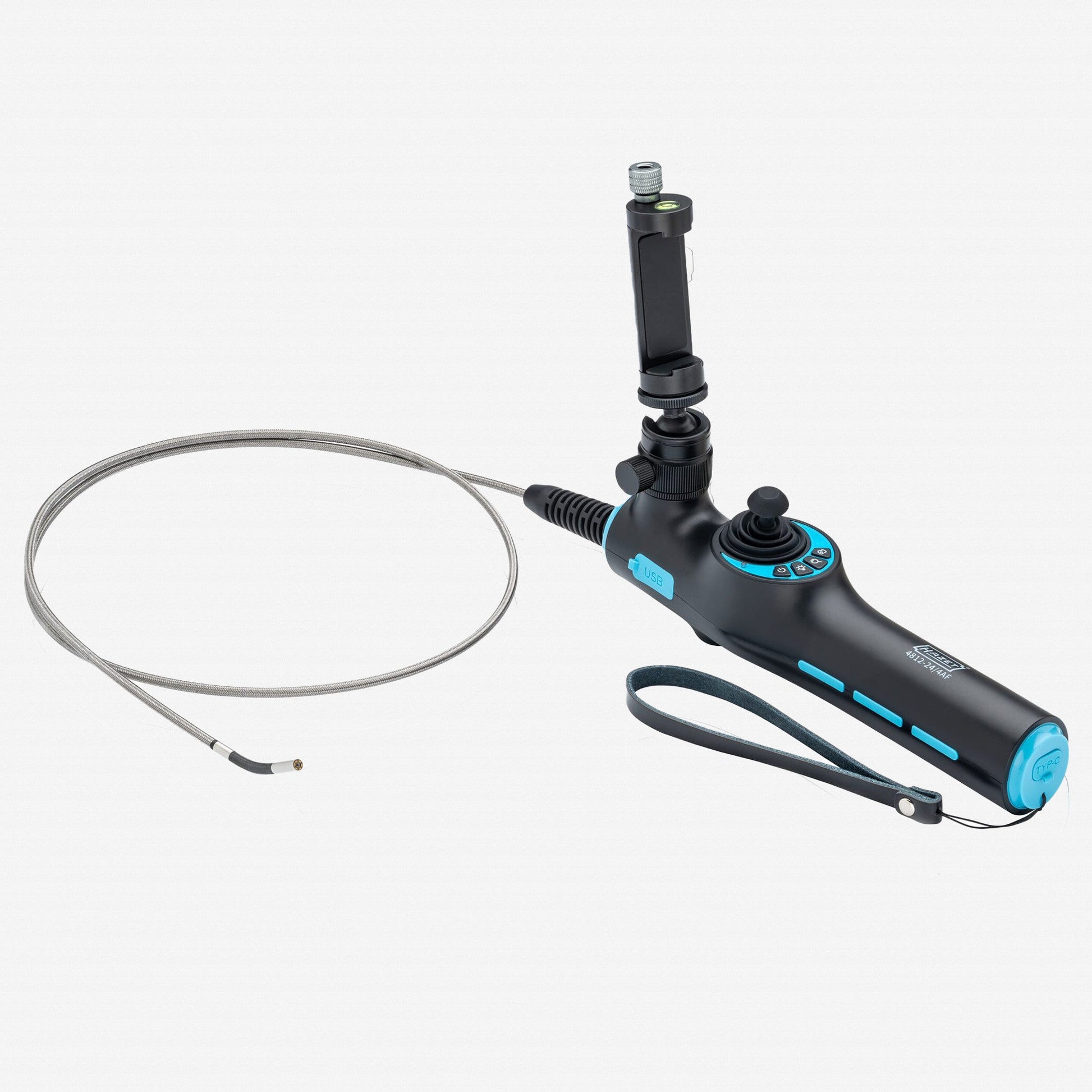 Hazet 4812-24/4AF HD Video Borescope Set with 360 Degrees Swivelling Probe - HZ4812-24/4AF - KC Tool