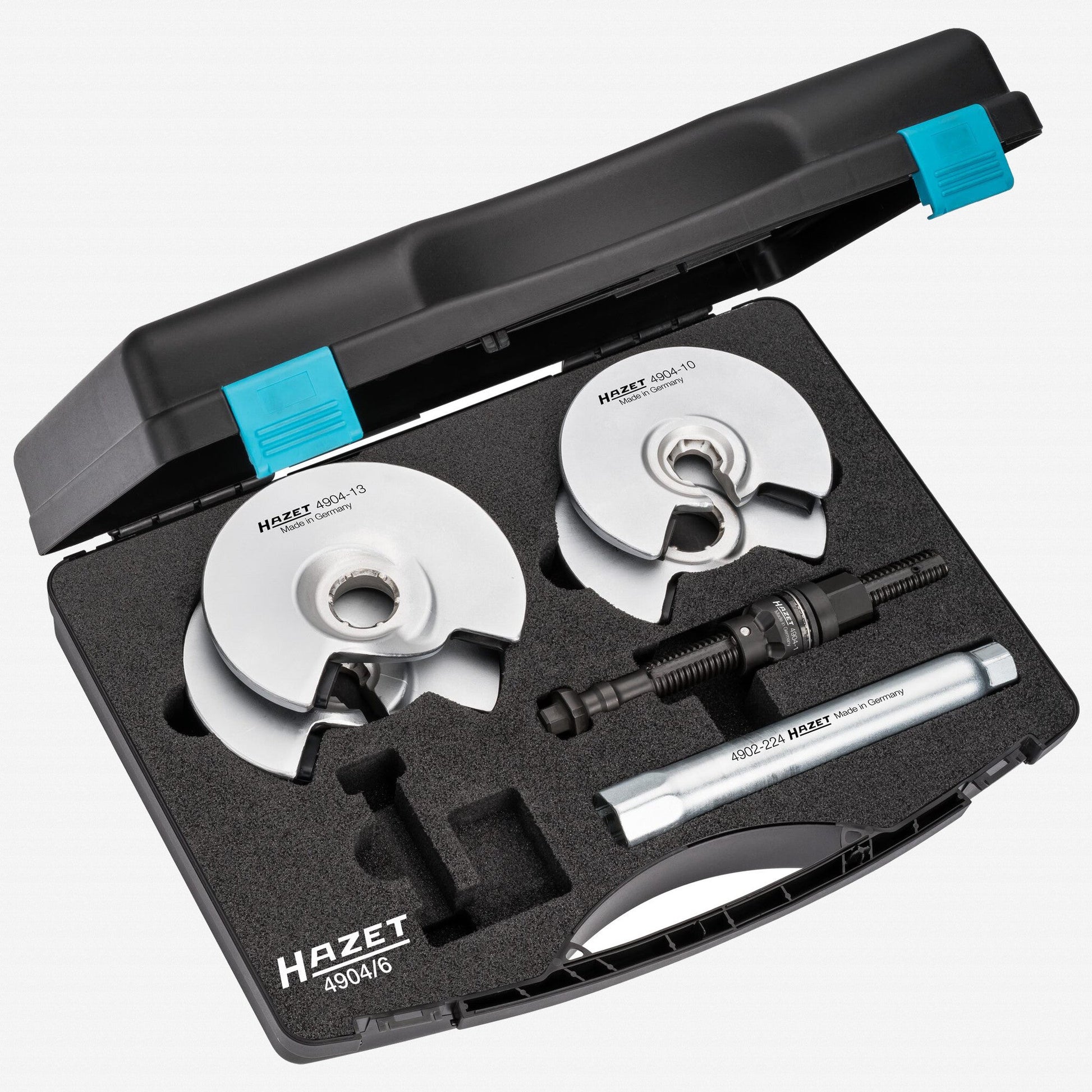 Hazet 4904/6 Universal Coil Spring Vise Set, 6 Pieces - HZ4904/6 - KC Tool