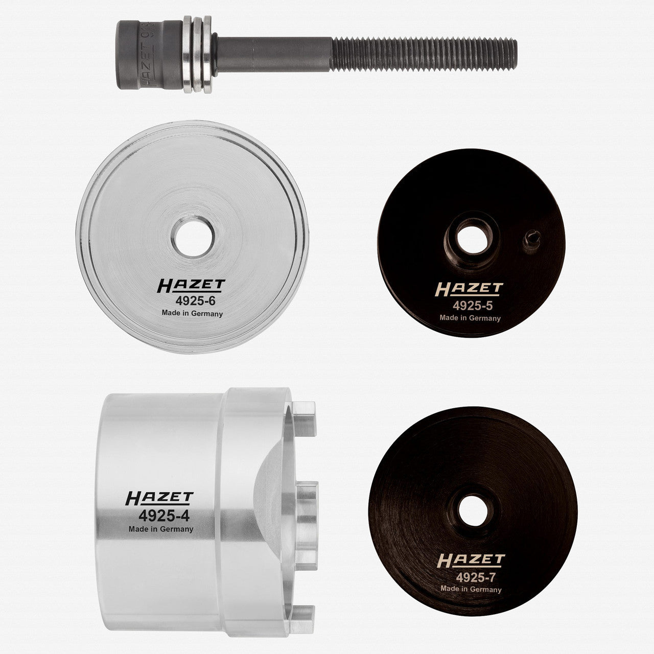 Hazet 4925 - 2501/5 Tool set for silent blocks - HZ4925-2501/5 - KC Tool