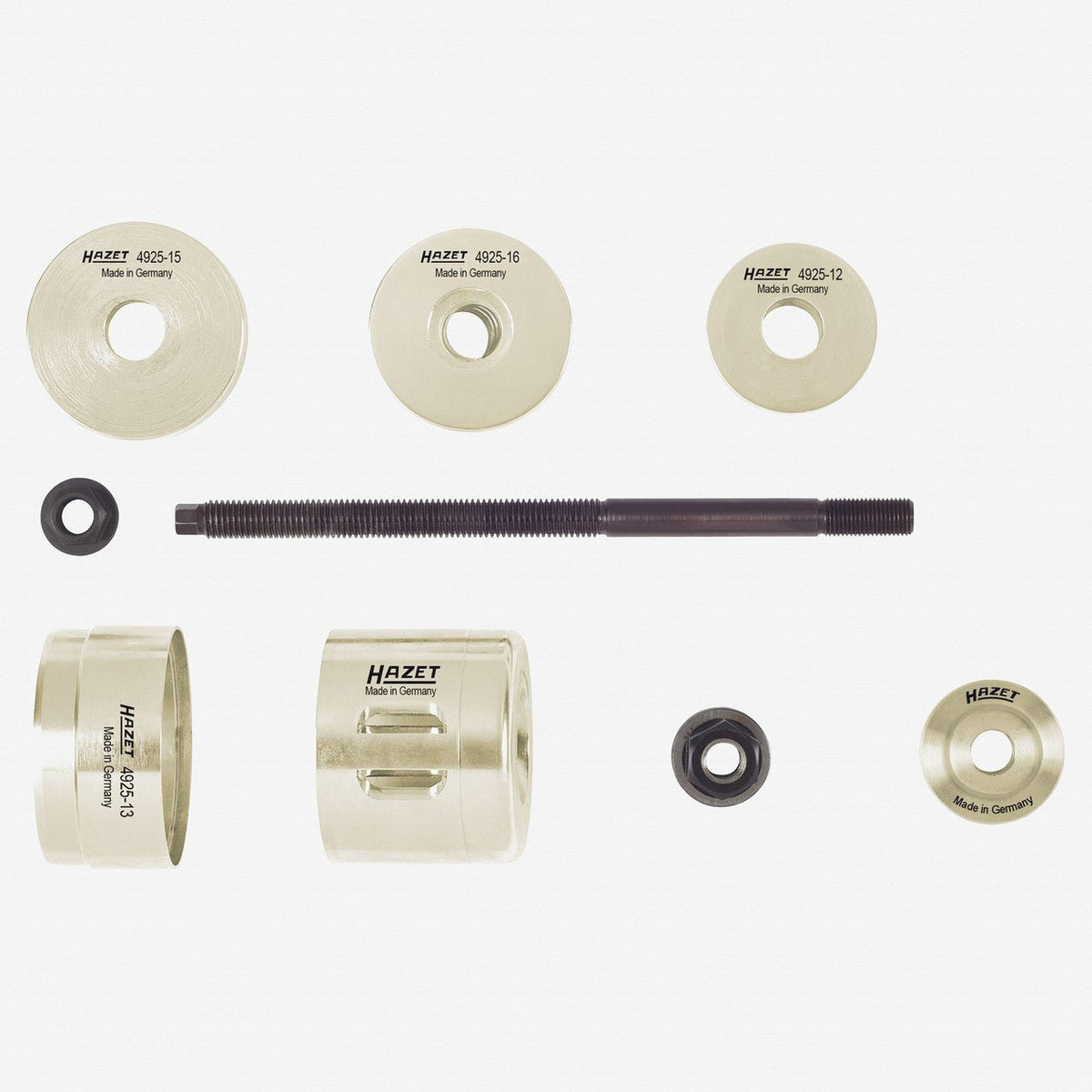 Hazet 4925-2505/9 Tool set for silent blocks - HZ4925-2505/9 - KC Tool