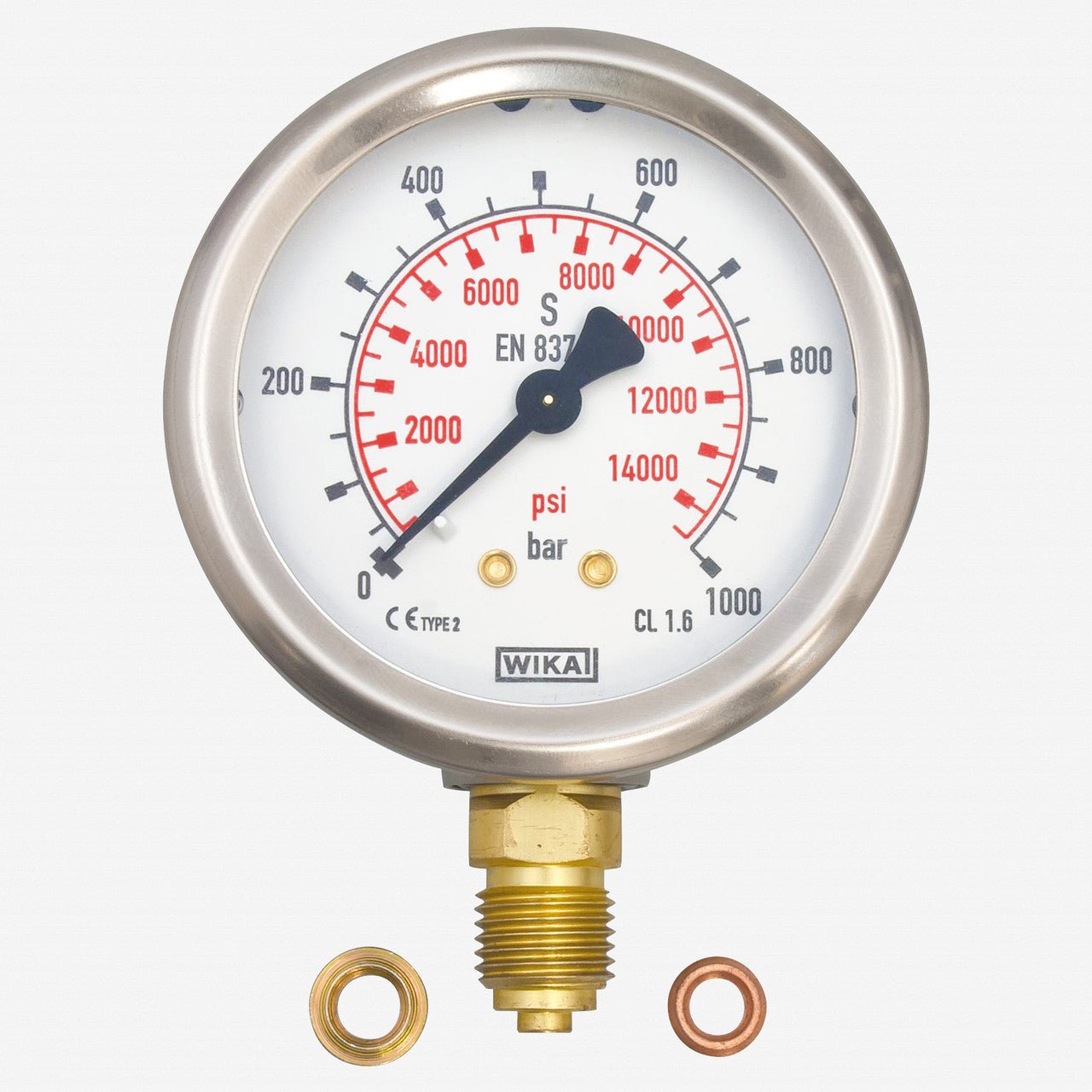 Hazet 4932 - 101 High - pressure manometer - HZ4932-101 - KC Tool