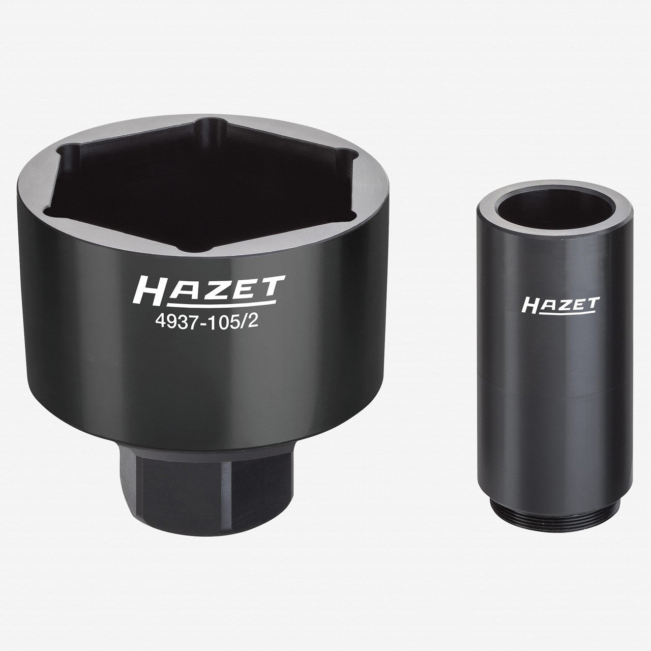 Hazet 4937-105/2 Commercial Vehicle Axle Nut Socket Set for DAF, Renault, Volvo - HZ4937-105/2 - KC Tool