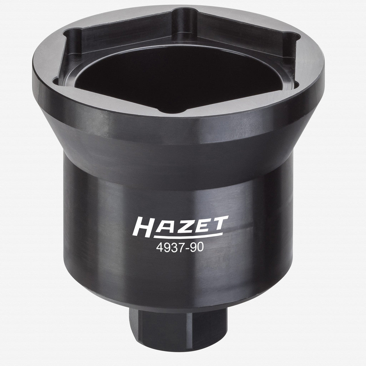 Hazet 4937 - 90 Commercial vehicle axle nut socket 90mm - HZ4937-90 - KC Tool