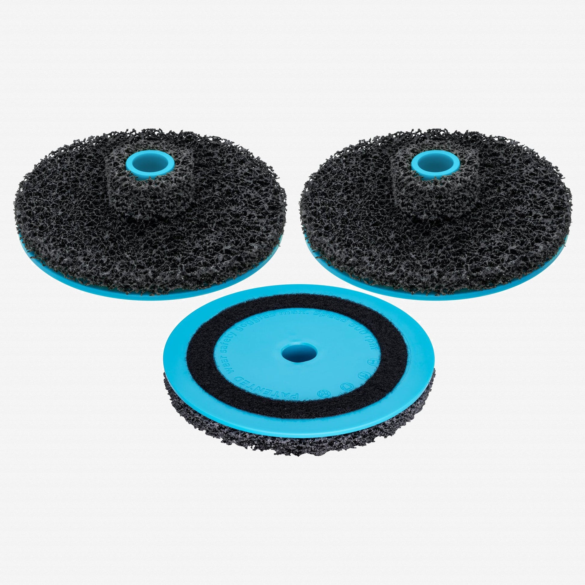 Hazet 4960F-0160/3 Replacement Grinding Wheels for Rim Flange Cleaner, 3 Pieces - HZ4960F-0160/3 - KC Tool