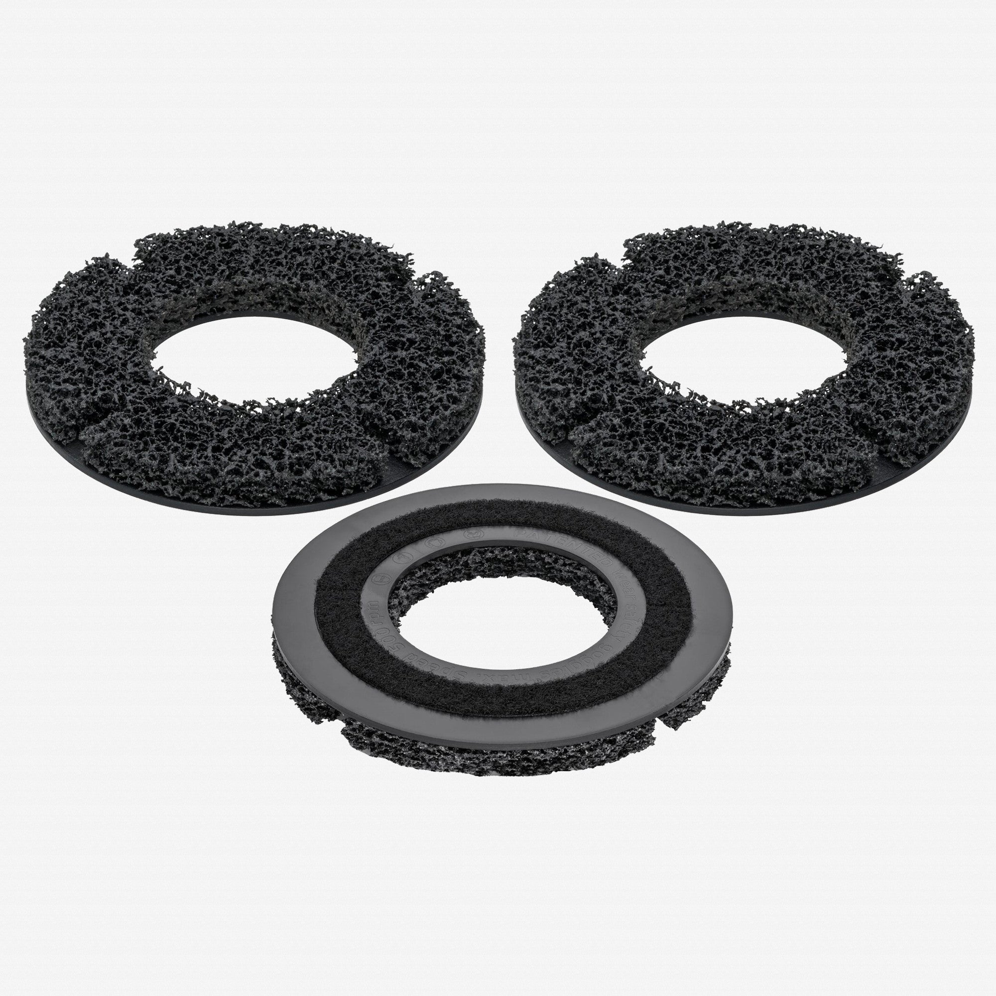 Hazet 4960R-0160/3 Replacement Grinding Wheels for Wheel Hub Grinder, 3 Pieces - HZ4960R-0160/3 - KC Tool