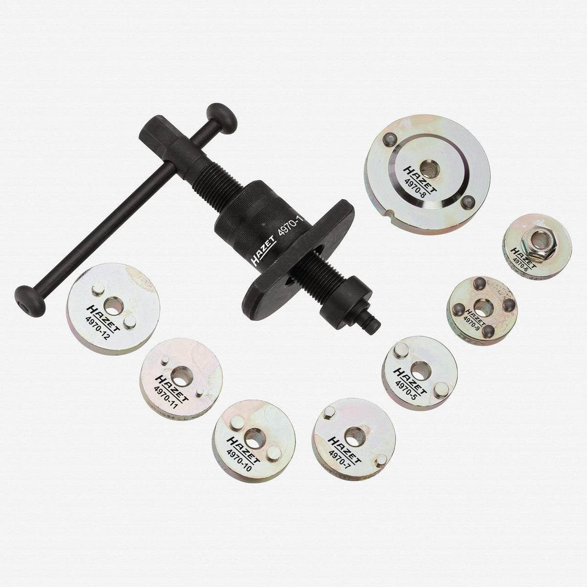 Hazet 4970/9 Brake piston readjusting set - HZ4970/9 - KC Tool