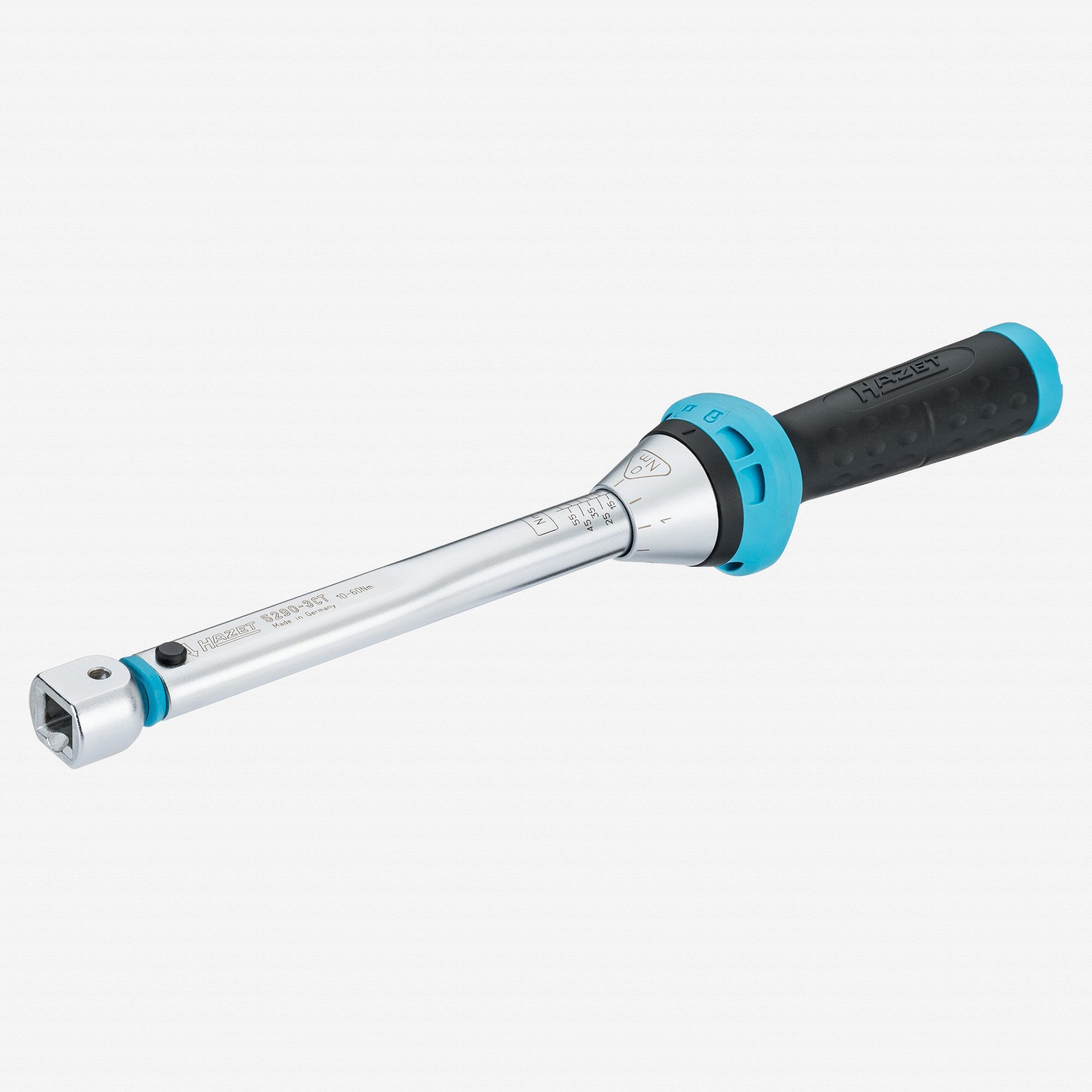 Hazet 5290-3CT Torque Wrench with 9 x 12mm Insert, 10 - 60 Nm - HZ5290-3CT - KC Tool