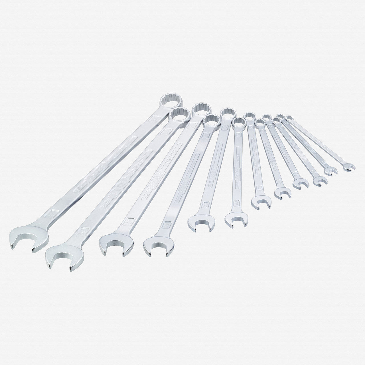 Hazet 600LG/12 Metric Extra Long Combination Wrench Set, 12 Pieces - HZ600LG/12 - KC Tool