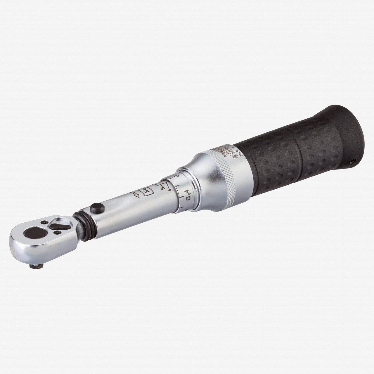 Hazet 6108 - 1CTCAL Torque Wrench, DAkkS, 1/4" Drive, 2 - 10 Nm with HiPer Reversible Ratchet - HZ6108-1CTCAL - KC Tool