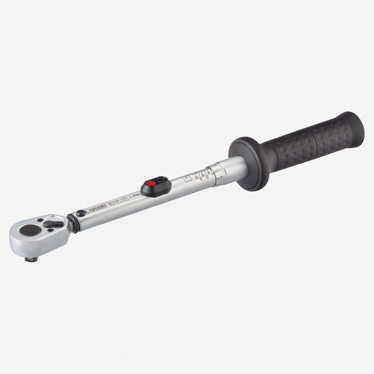 Hazet 6110 - 1CT Torque Wrench, 3/8" Drive, 5 - 60 Nm with HiPer Reversible Ratchet - HZ6110-1CT - KC Tool