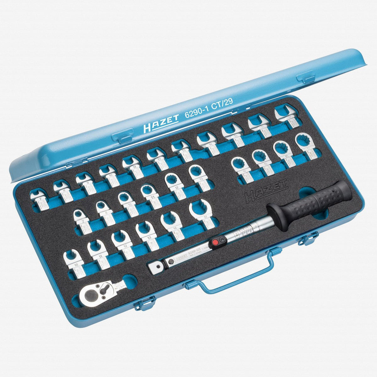 Hazet 6290-1CT/29 9x12 Torque Tool Set, 5-60 Nm - HZ6290-1CT/29 - KC Tool