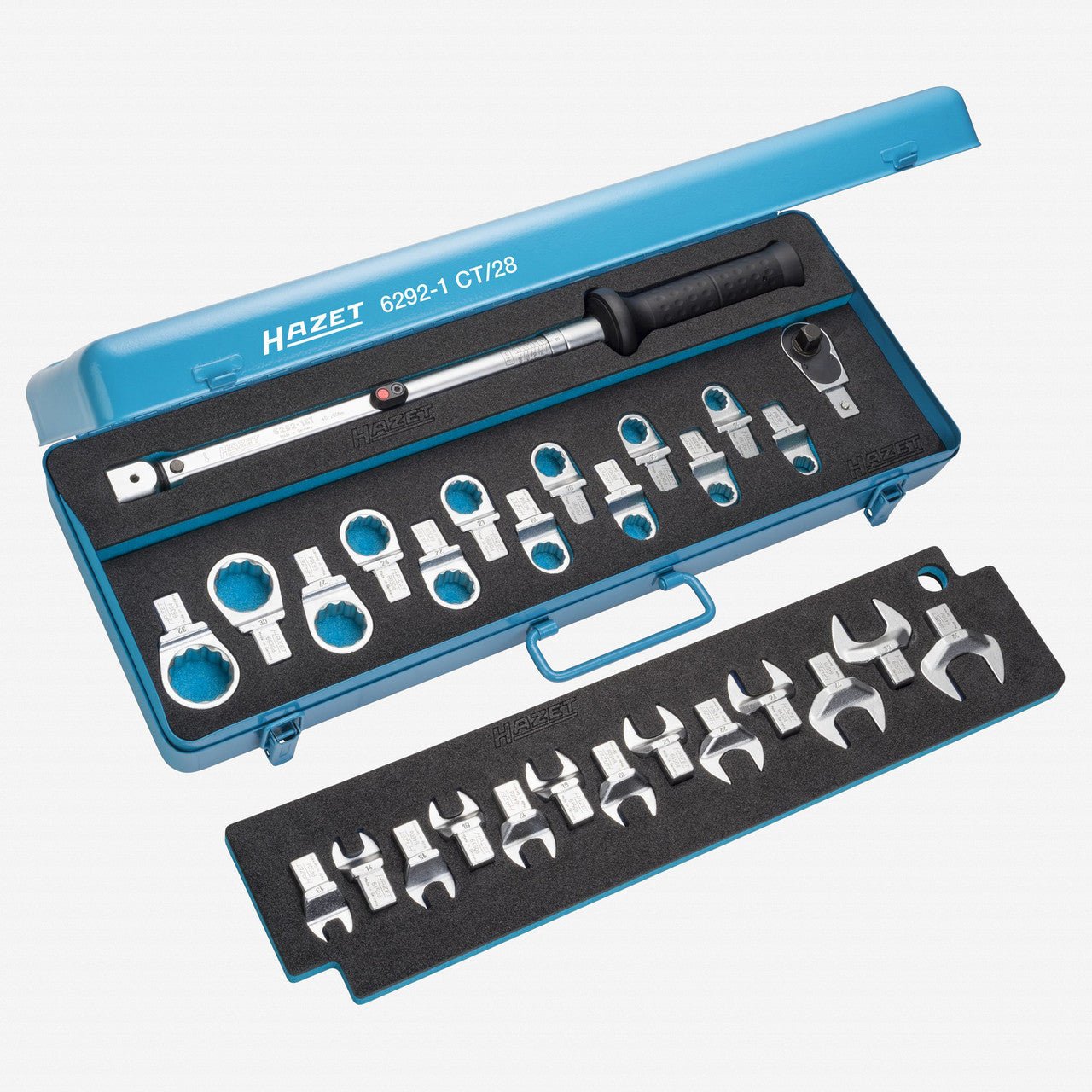 Hazet 6292-1CT/28 Torque Tool Set, 40-200 Nm - HZ6292-1CT/28 - KC Tool