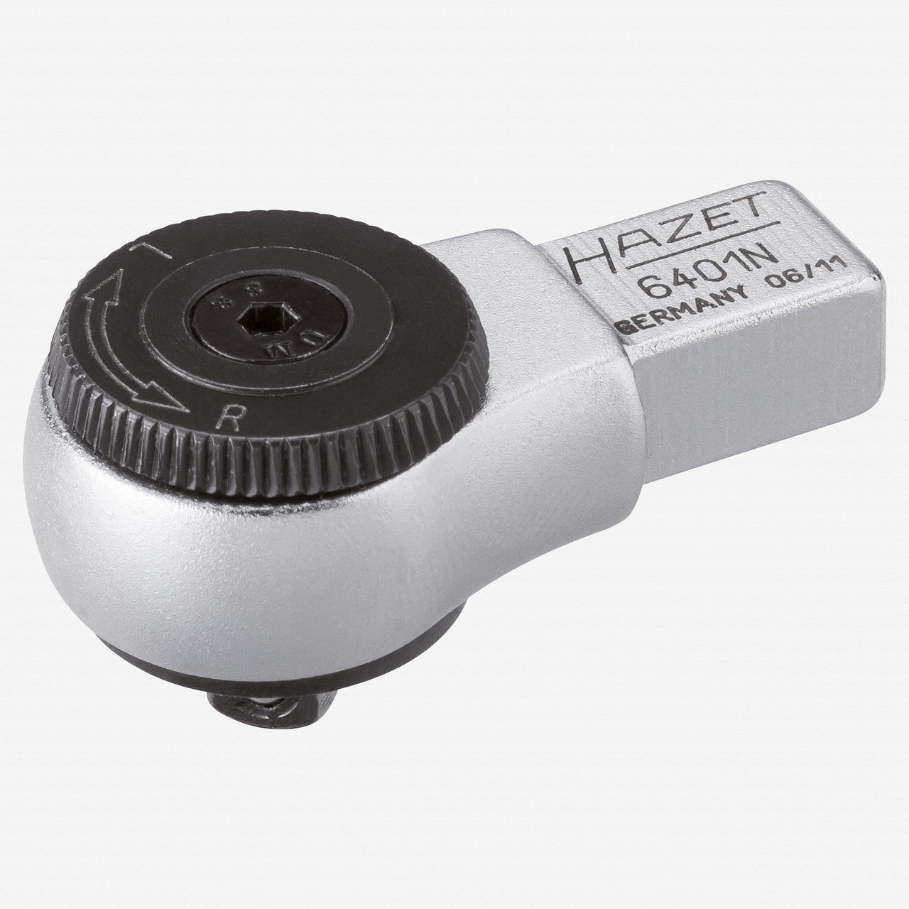 Hazet 6401N Insert reversible ratchet 9x12mm 1/4" output - HZ6401N - KC Tool