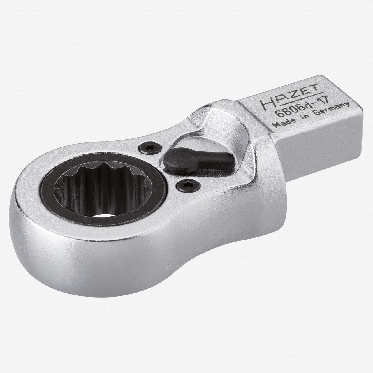 Hazet 6606D-17 Ratcheting insert box-end wrench 14x18, 17mm - HZ6606D-17 - KC Tool