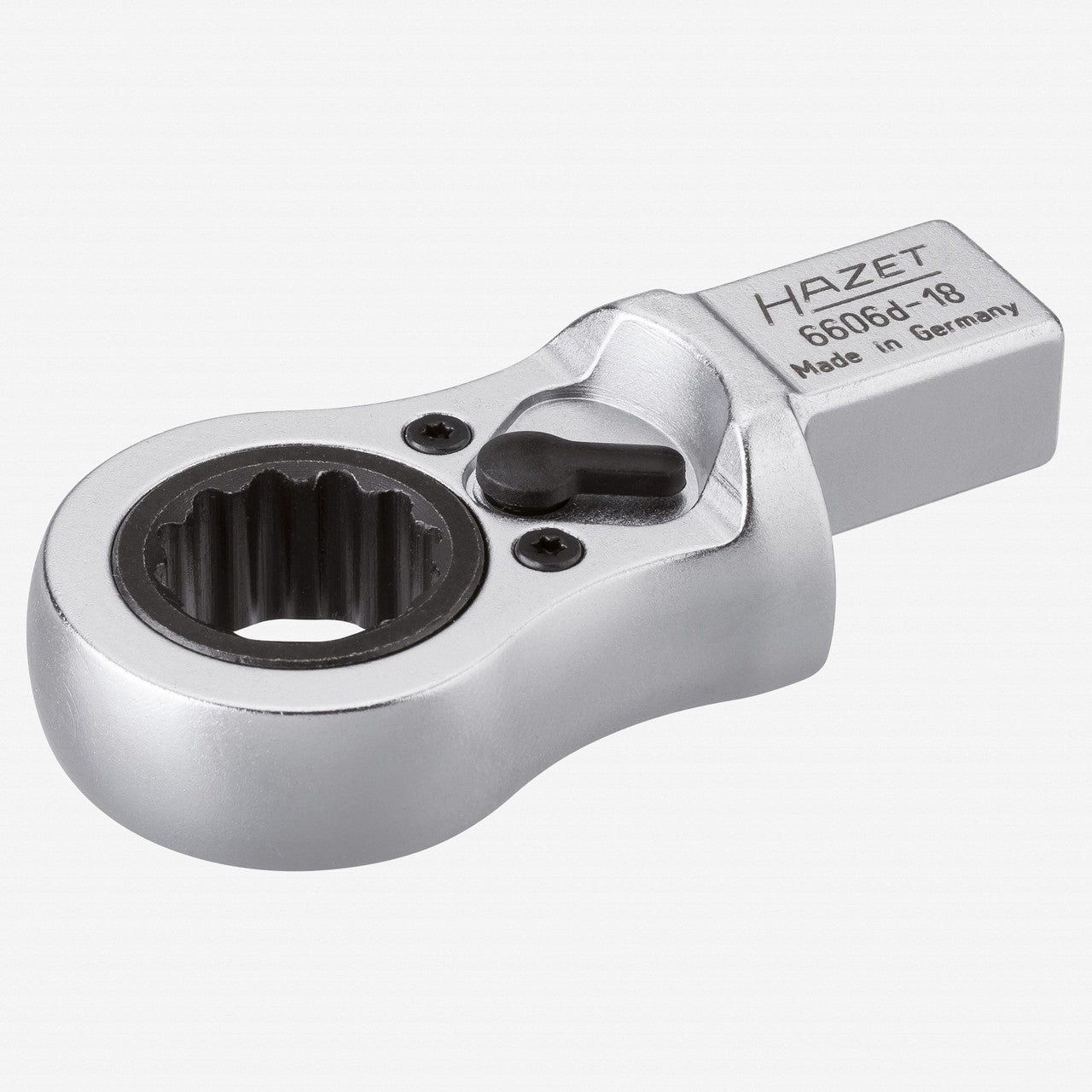 Hazet 6606D-18 Ratcheting insert box-end wrench 14x18, 18mm - HZ6606D-18 - KC Tool