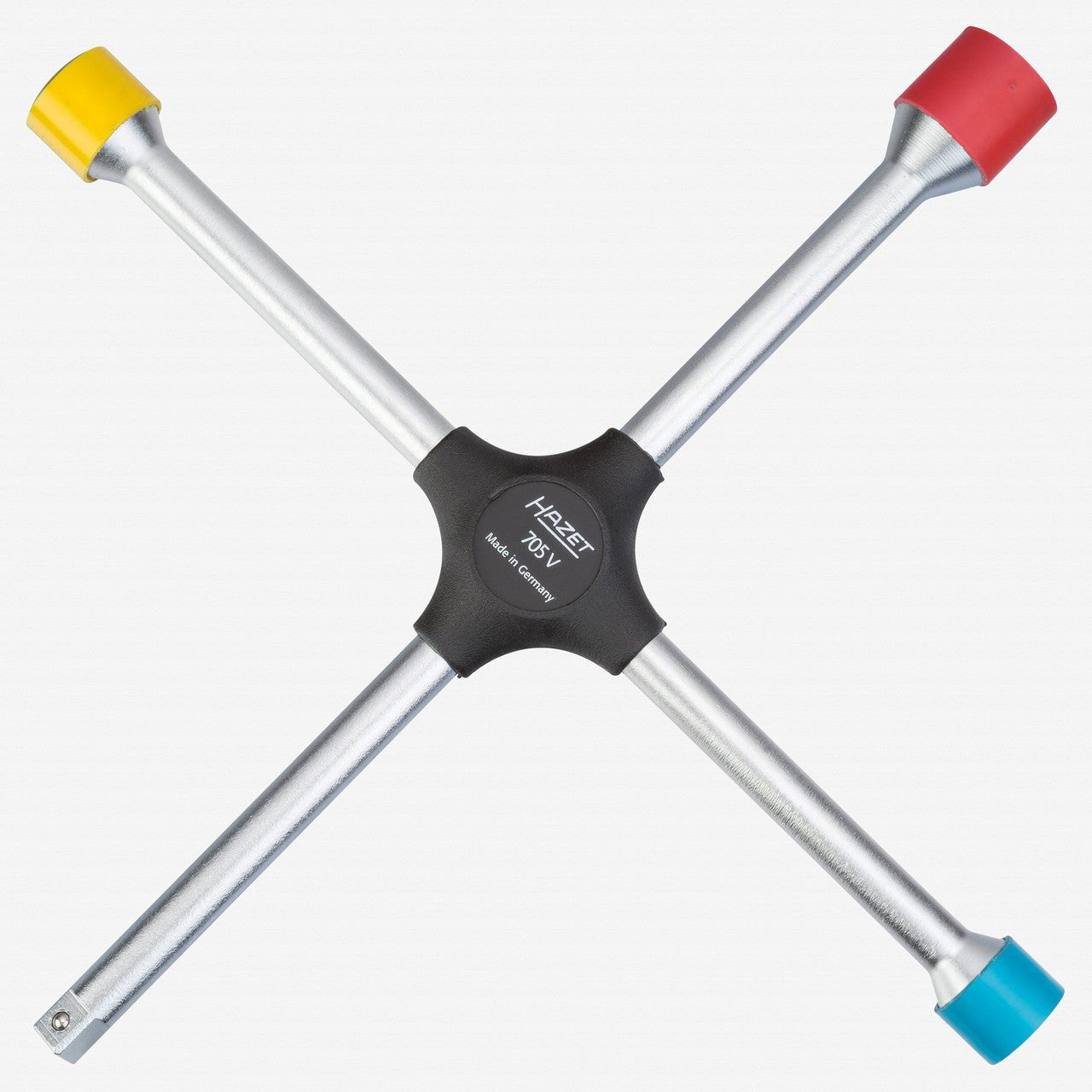 Hazet 705V Four - way rim wrench 17 x 19 x 21mm x 1/2" square - HZ705V - KC Tool