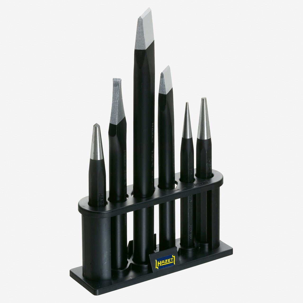 Hazet 750/6-1 Chisel, Drift Punch, Center Punch Set, 6 Pieces - HZ750/6-1 - KC Tool