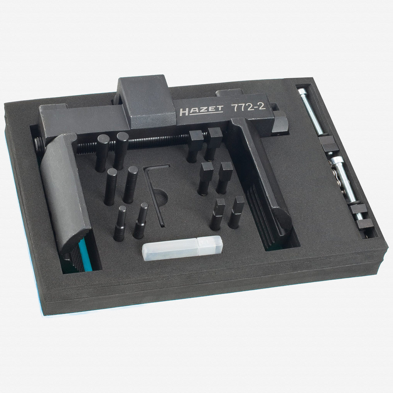 Hazet 772 - 2/16 Universal Axle and Locknut Wrench Tool Set, 16 Pieces, 3/4" Drive - HZ772-2/16 - KC Tool