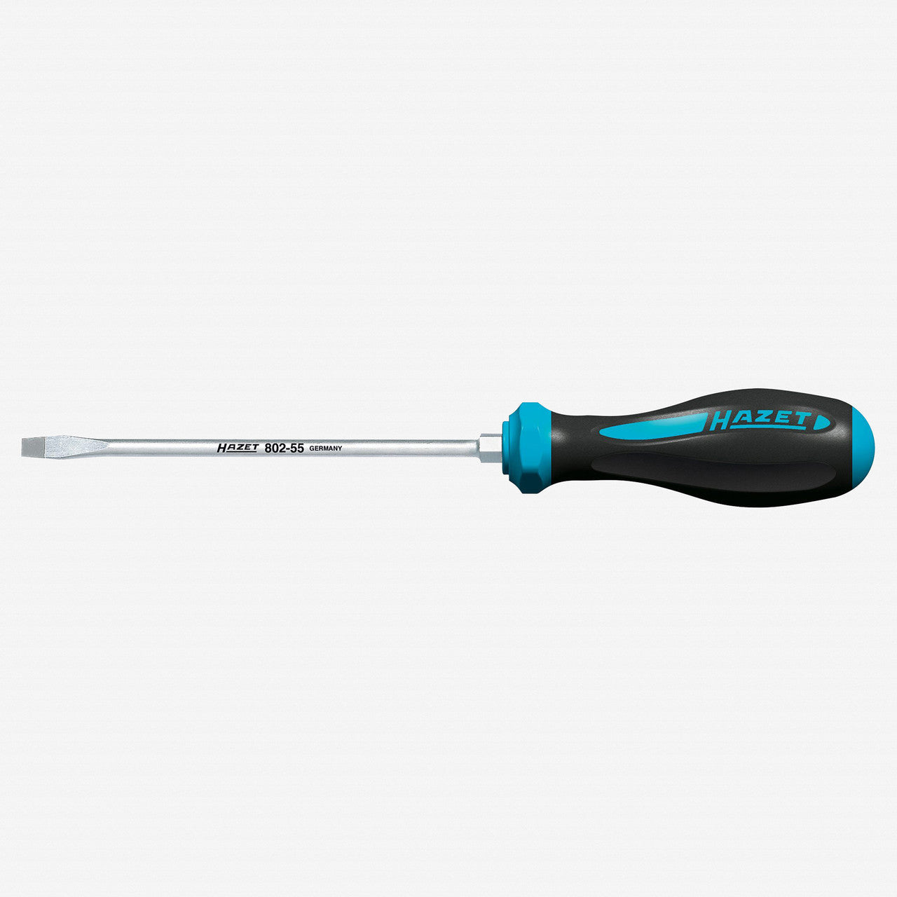 Hazet 802 - 100 Hexanamic 10 x 175mm Slotted Screwdriver - HZ802-100 - KC Tool