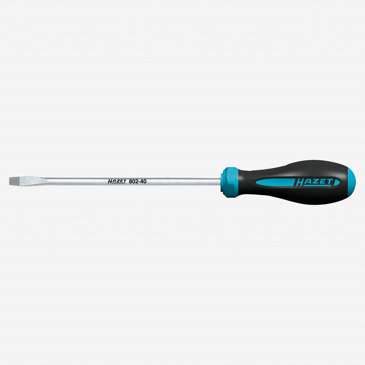 Hazet 802 - 40 Hexanamic 4 x 100mm Slotted Screwdriver - HZ802-40 - KC Tool