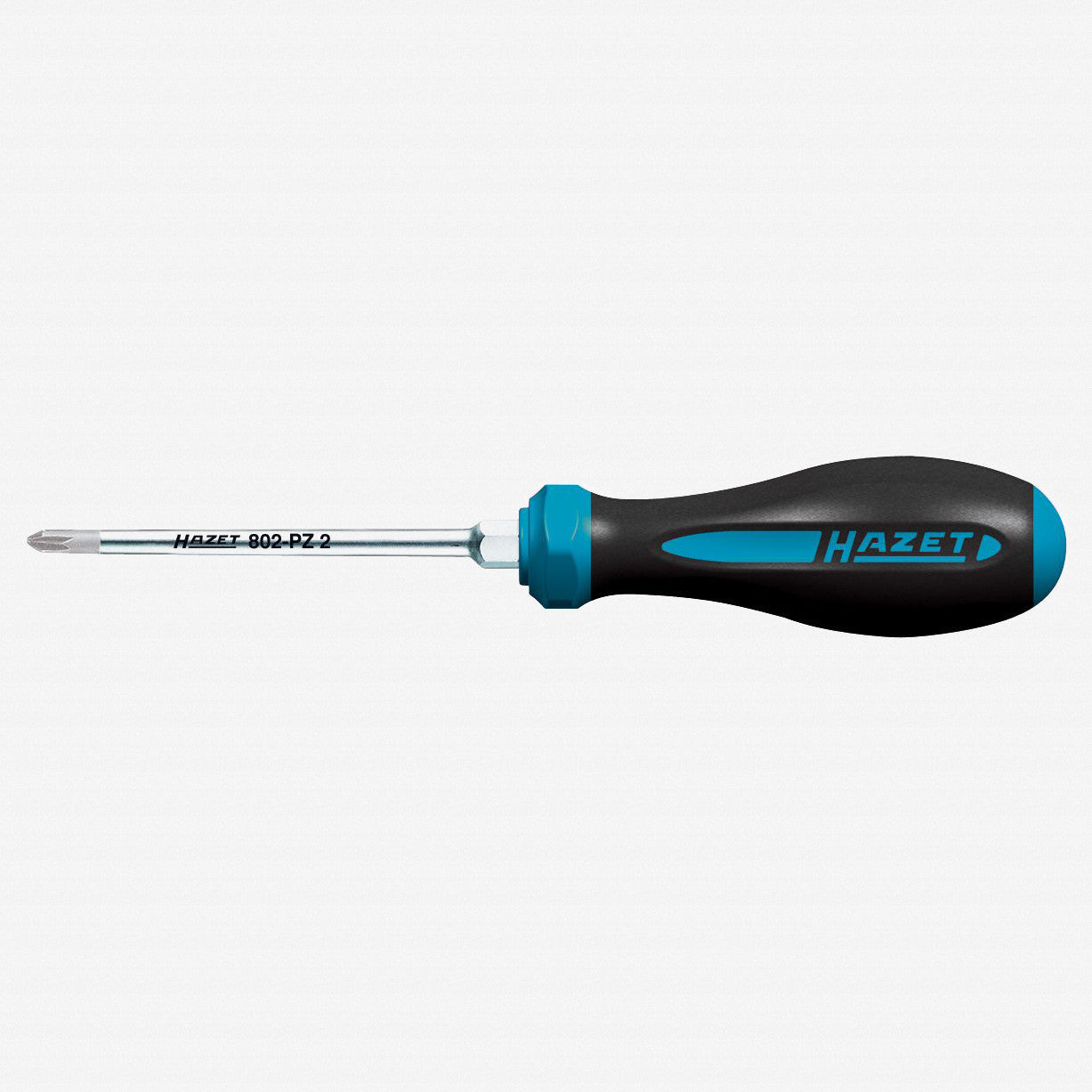 Hazet 802-PZ1 Hexanamic PZ 1 x 80mm Pozidriv Screwdriver - HZ802-PZ1 - KC Tool