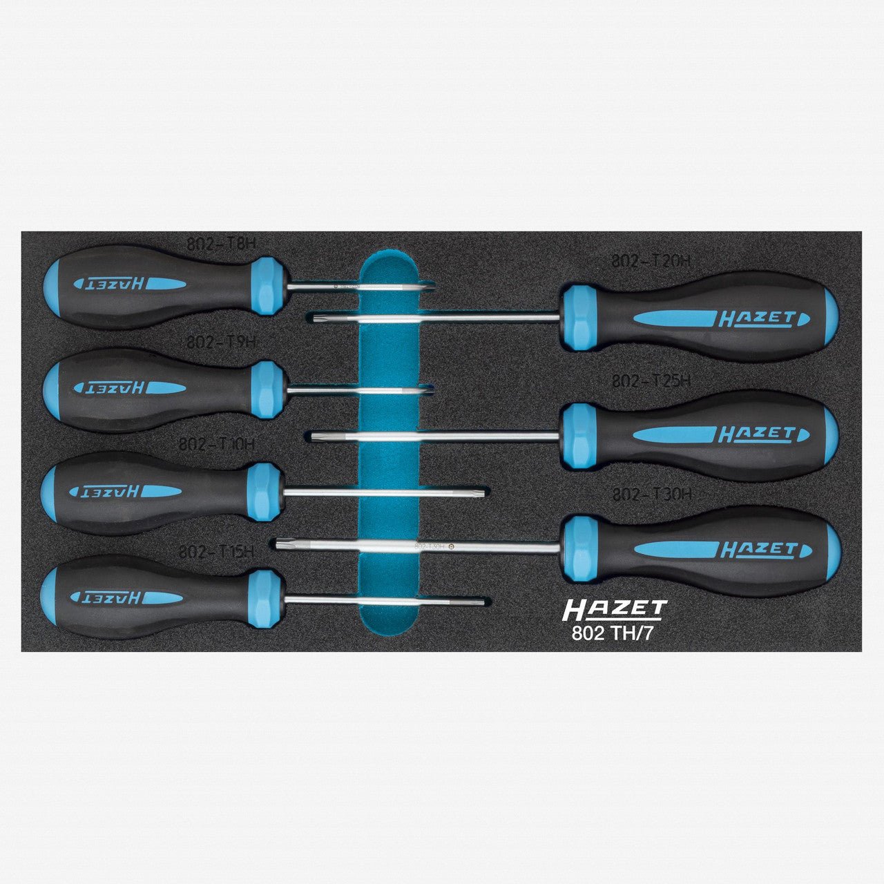 Hazet 802TH/7 Hexanamic 7 Piece Security TORX® Screwdriver Set - HZ802TH/7 - KC Tool