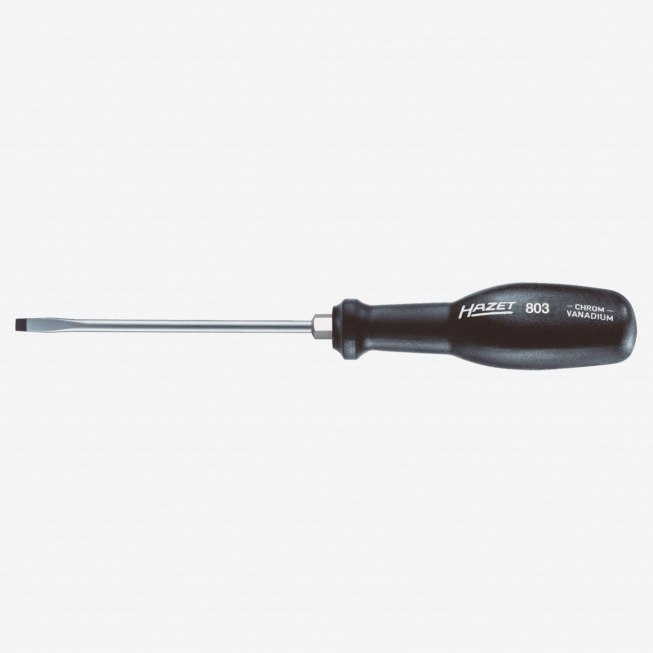 Hazet 803S - 55 Trinamic 5.5 x 125mm Slotted Screwdriver - Hex Bolster - HZ803S-55 - KC Tool