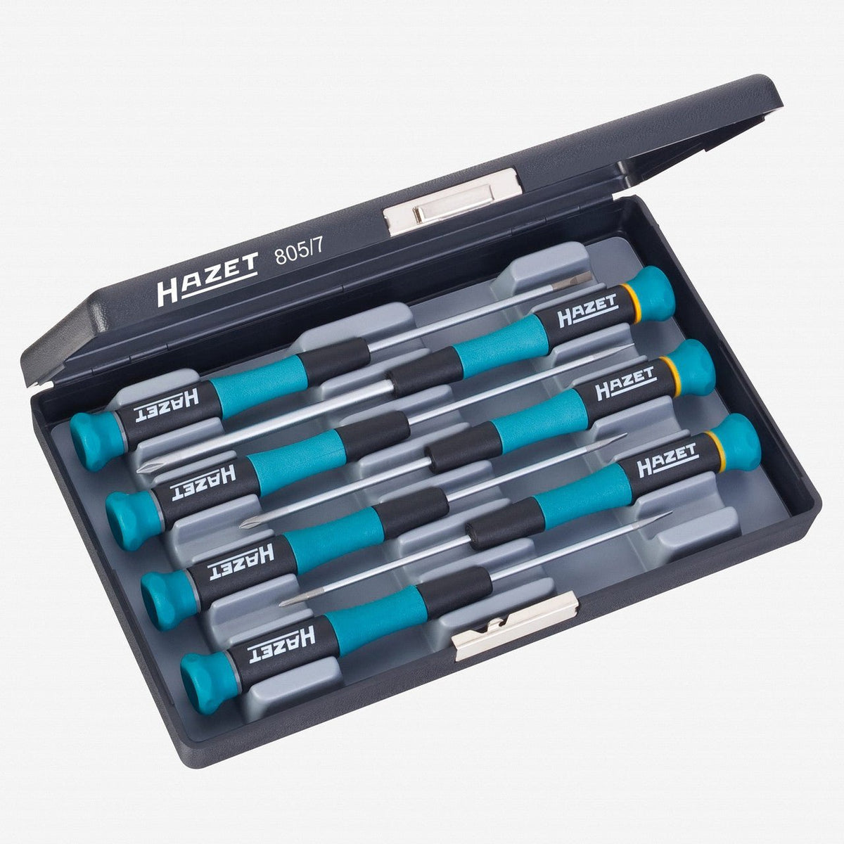 Hazet 805/7 Electronic screwdriver set - Phillips and Slotted - HZ805/7 - KC Tool