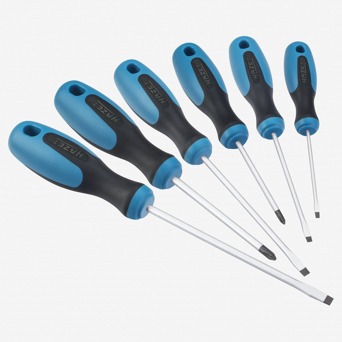 Hazet 810/6 Screwdriver Set - Slotted and Phillips, 6 Pieces - HZ810/6 - KC Tool